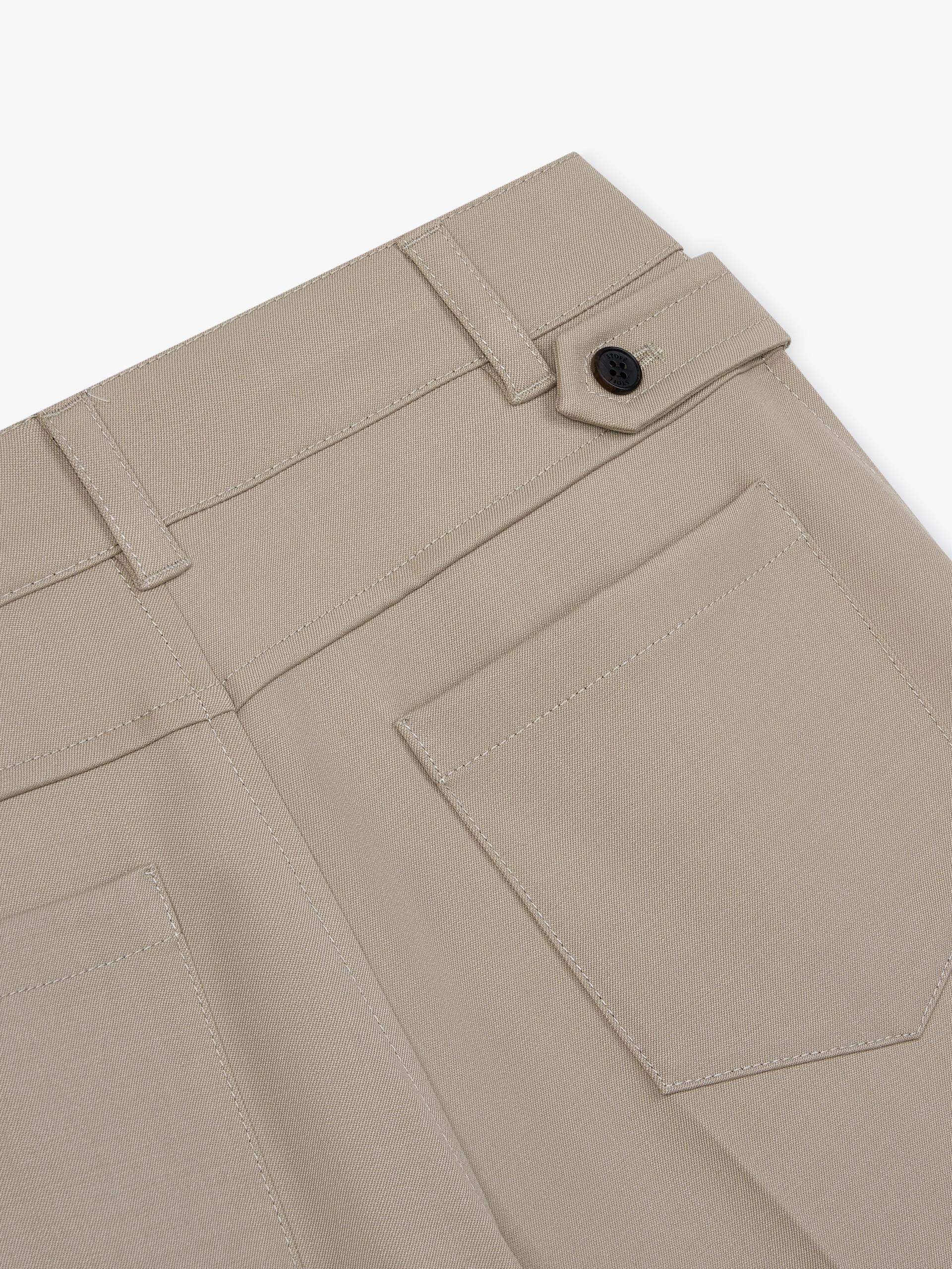 Tailored Straight Fit Trouser_Beige