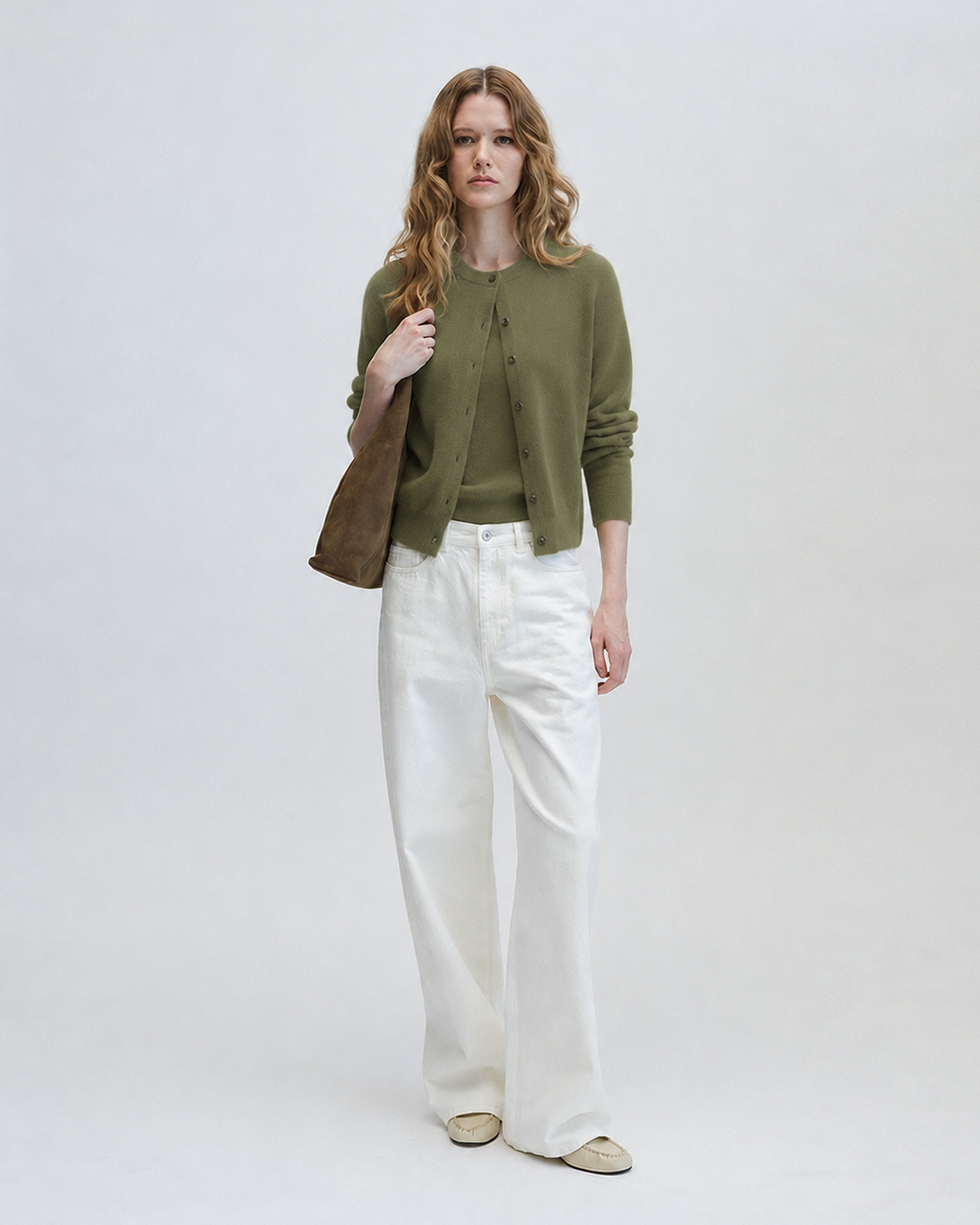 [9th] 100% Pure Cashmere Signature Cardigan_5 colors