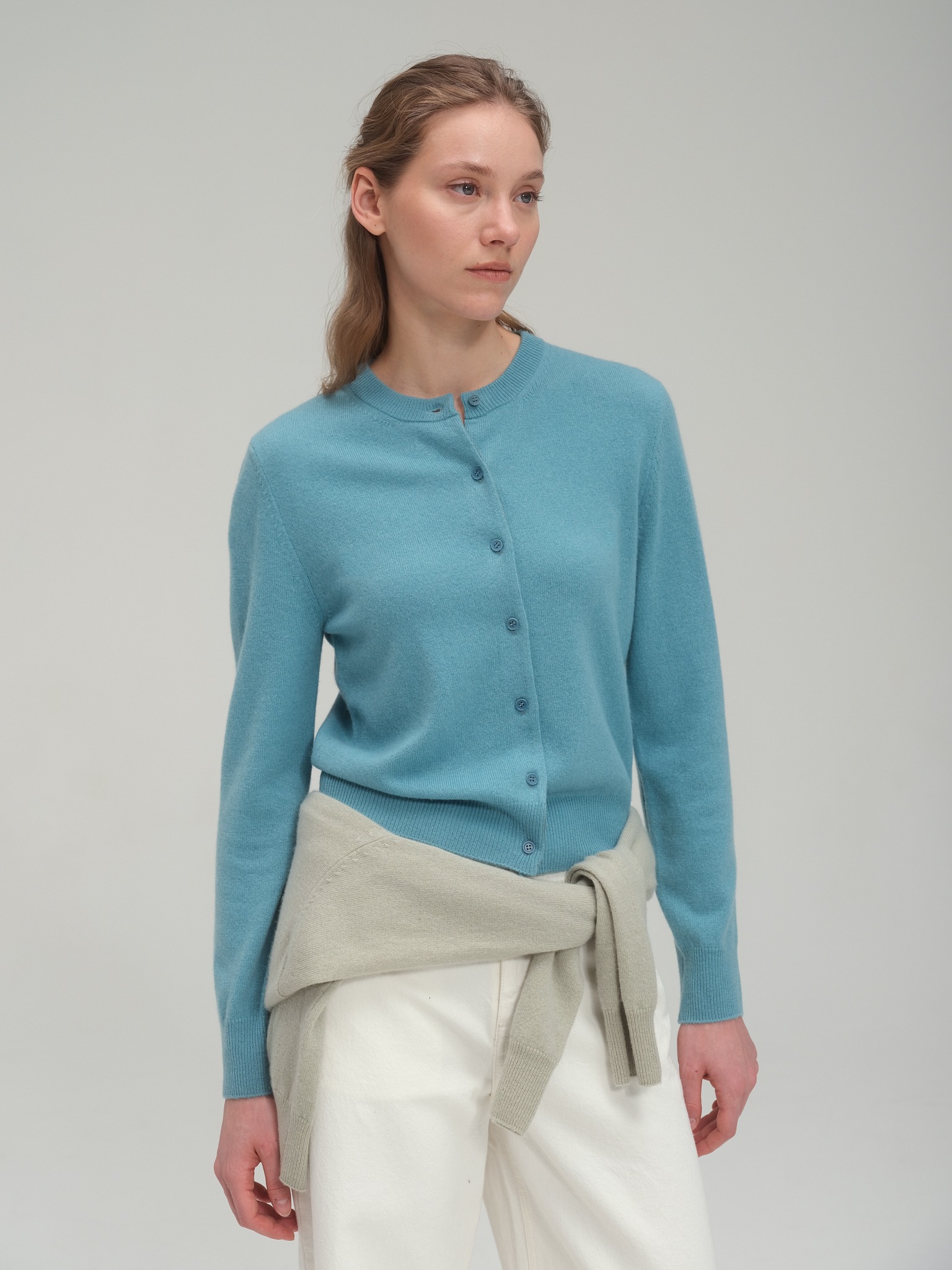[5th] 100% Pure Cashmere Signature Cardigan_5 colors