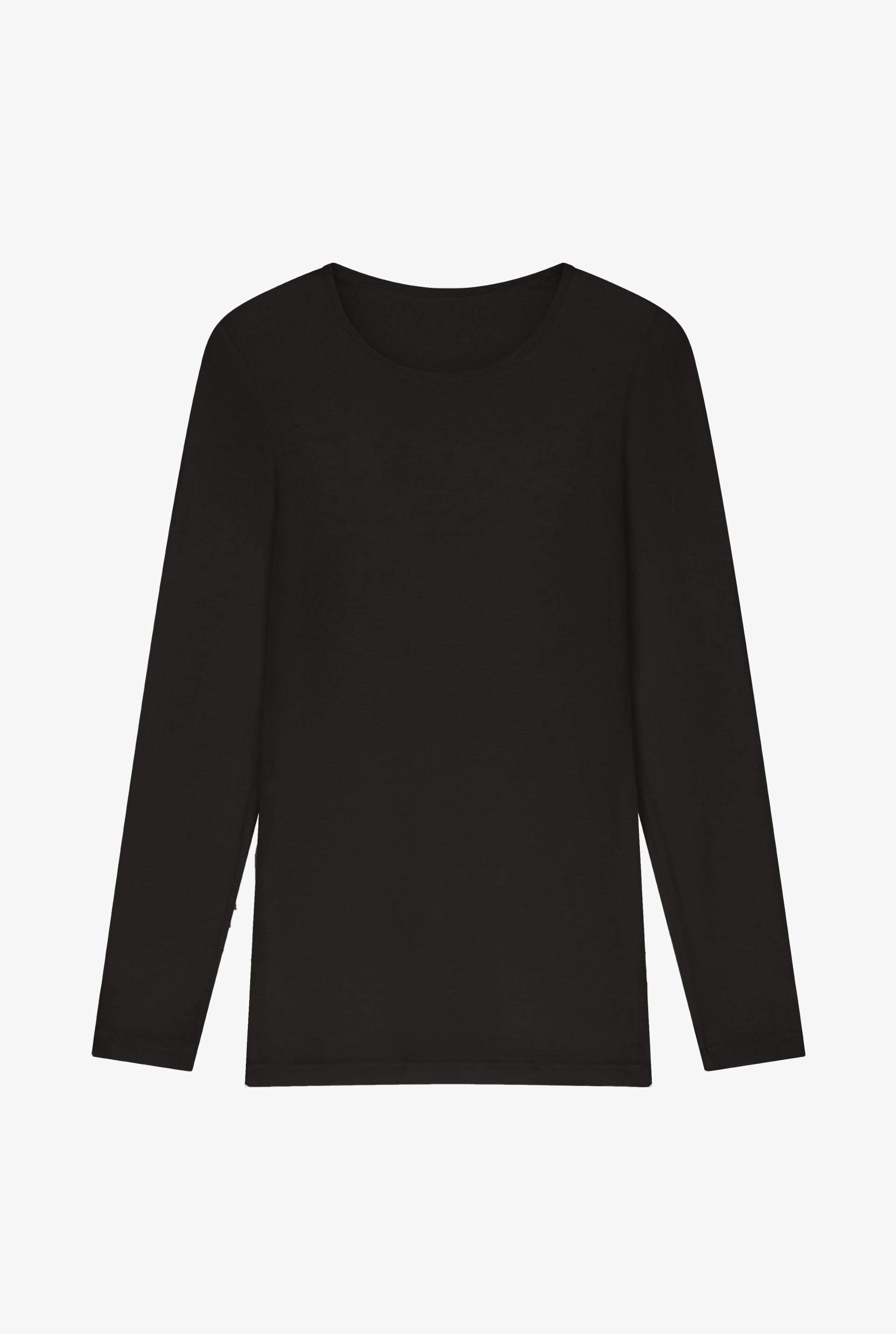 Cashmere Touch Long Sleeve T shirt_Cream