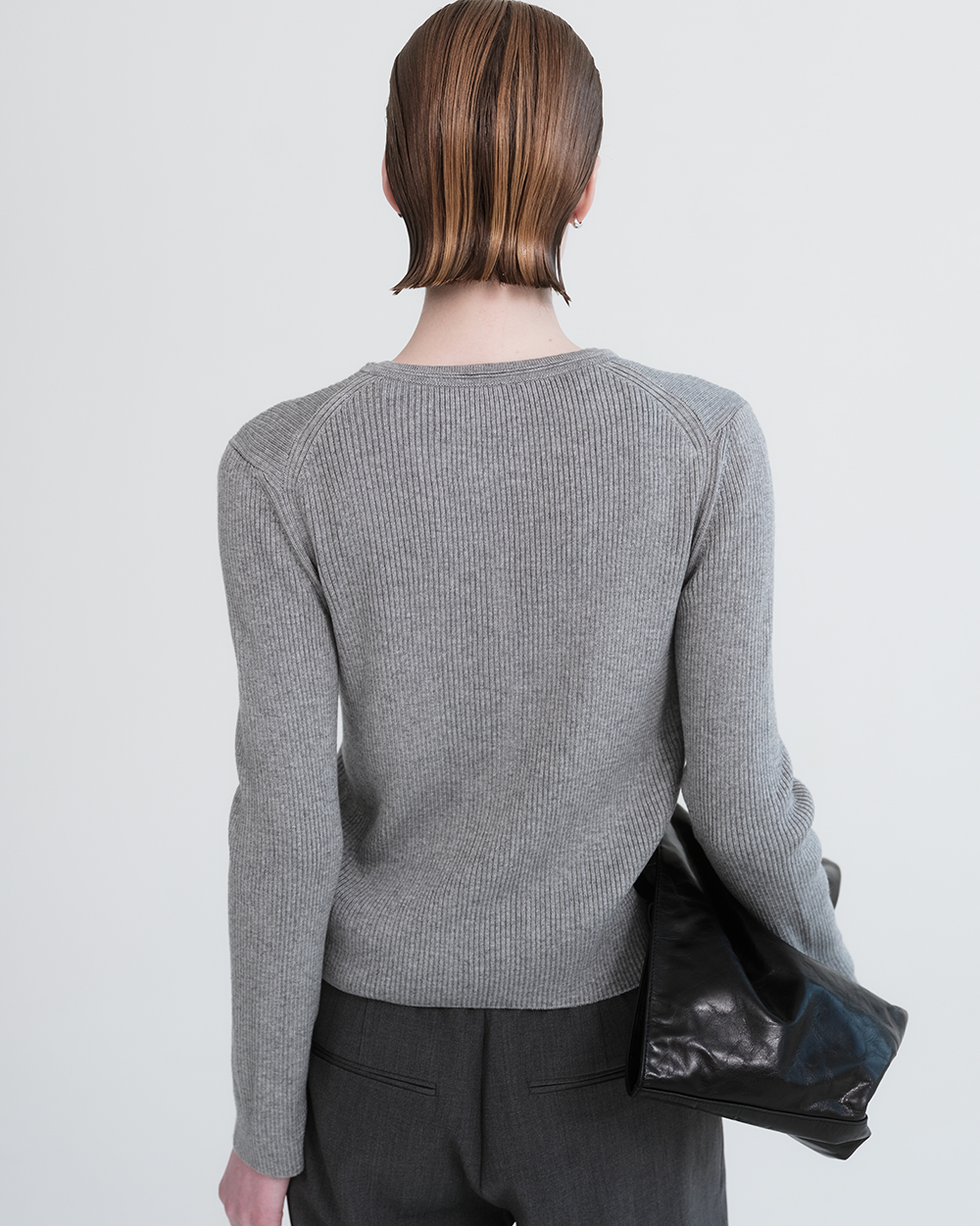 Silk Touch Ribbed Knit Cardigan in 3 colors