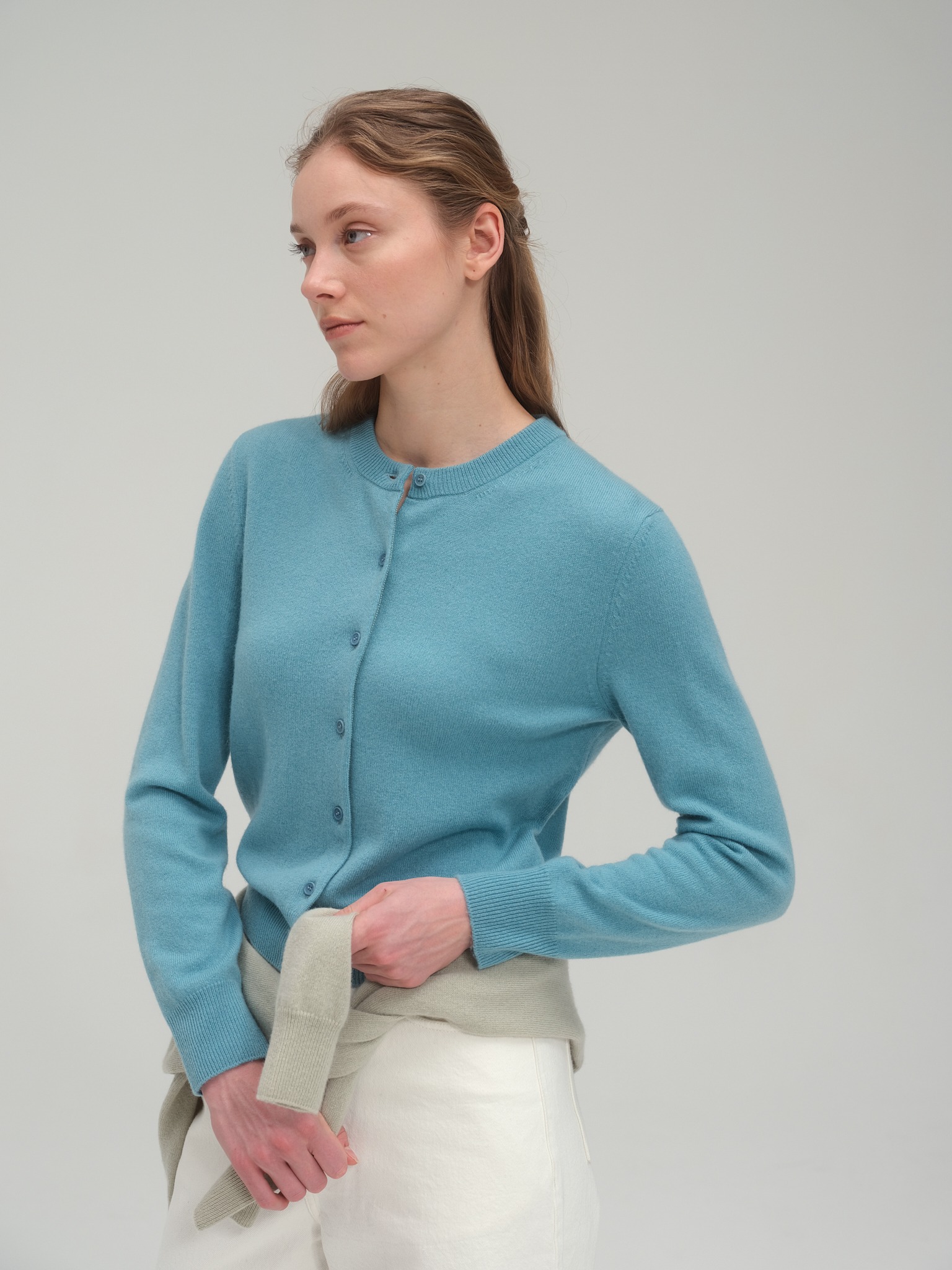 [5th] 100% Pure Cashmere Signature Cardigan_5 colors