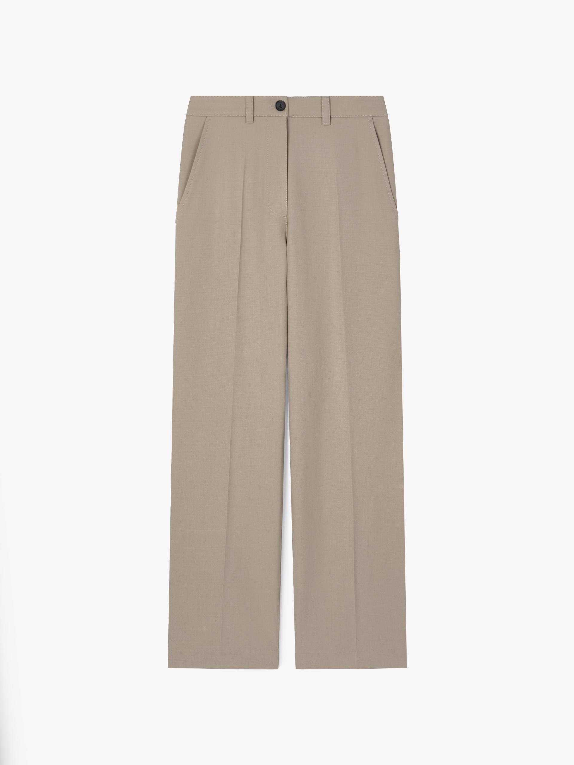 Tailored Straight Fit Trouser_Beige