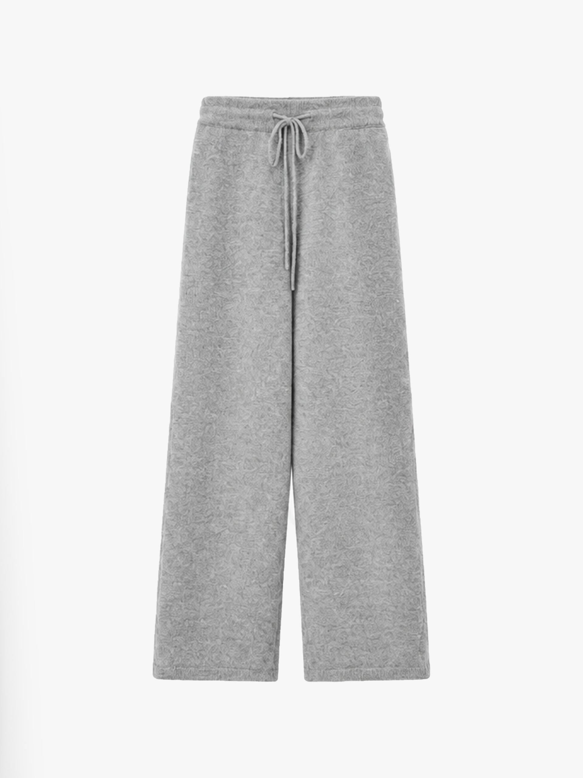 [4th] Knit trouser in Cashmere and Merino wool_3 colors