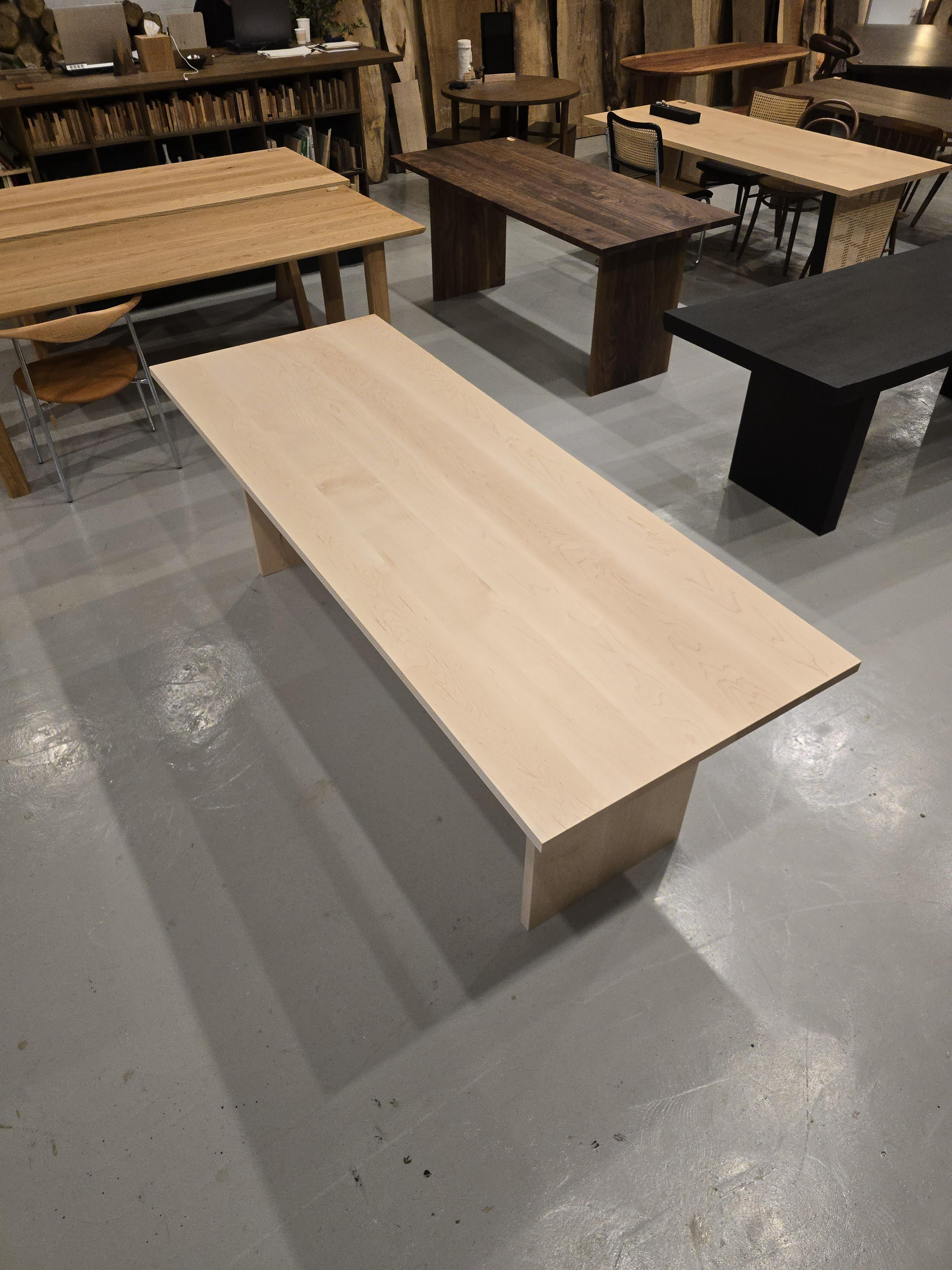 메이플 원목 이미지