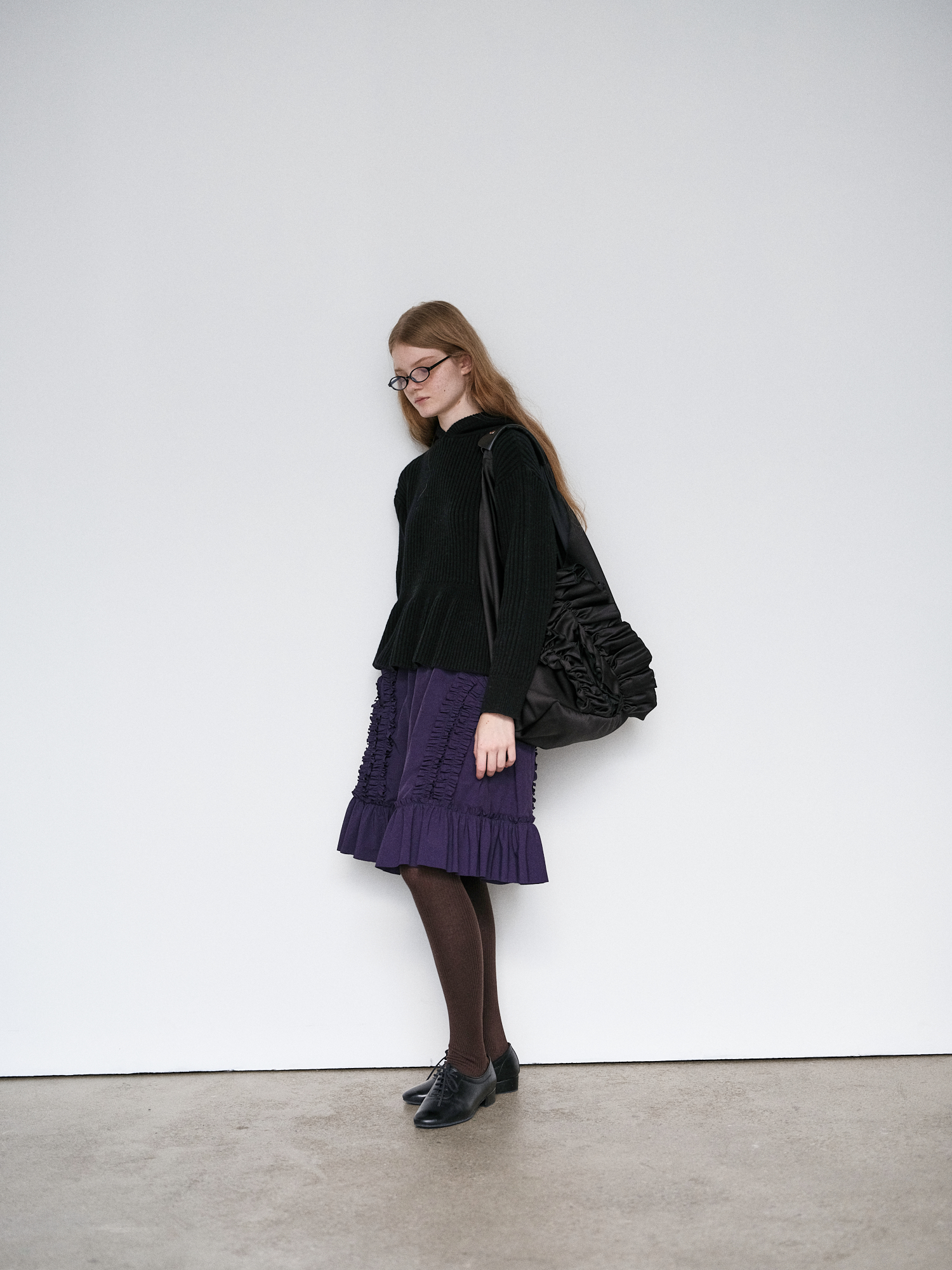 韓国商品/SAENGINSTUDIO ORIGAMI RUFFLE BAG ORIGAMI RUFFLE BAG - 2 COLORS - 감도 깊은 취향 셀렉트샵 29CM