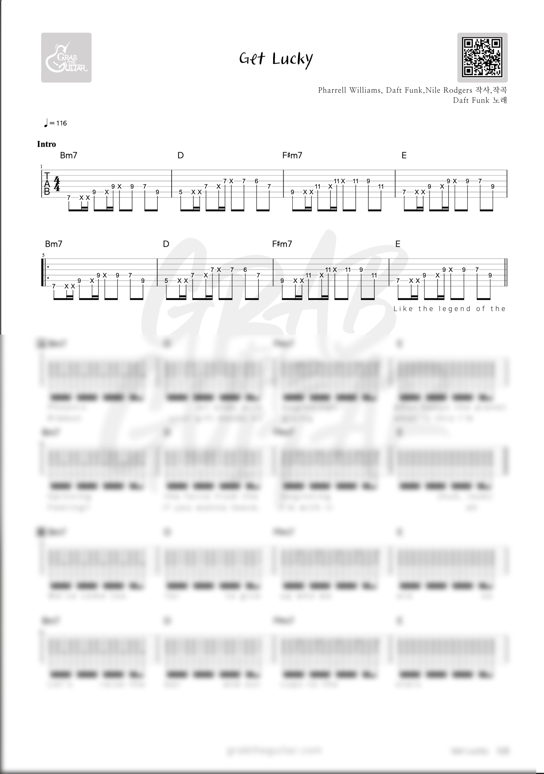 겟럭키, 다프트펑크, Daft Punk, Get Lucky