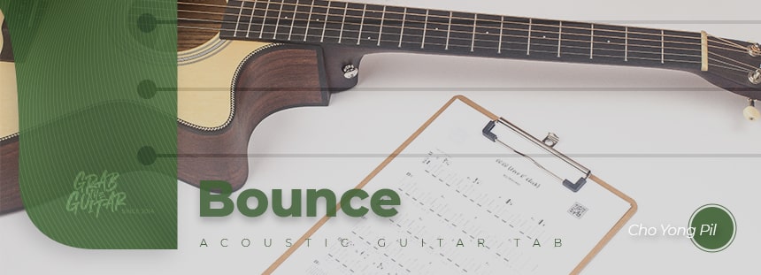 Bounce by Cho Yong Pil guitar tab