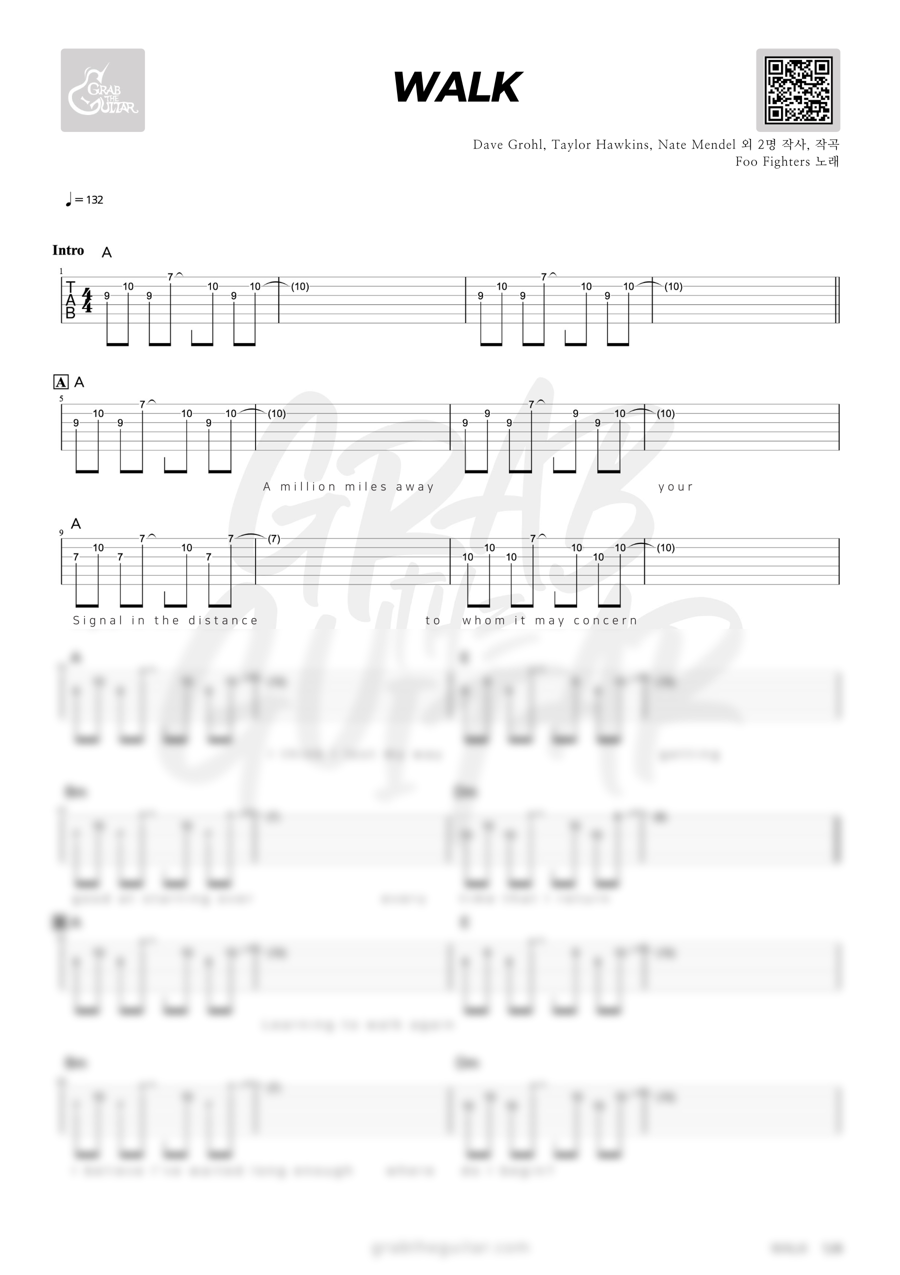 Walk, FooFighters, Foo Fighter