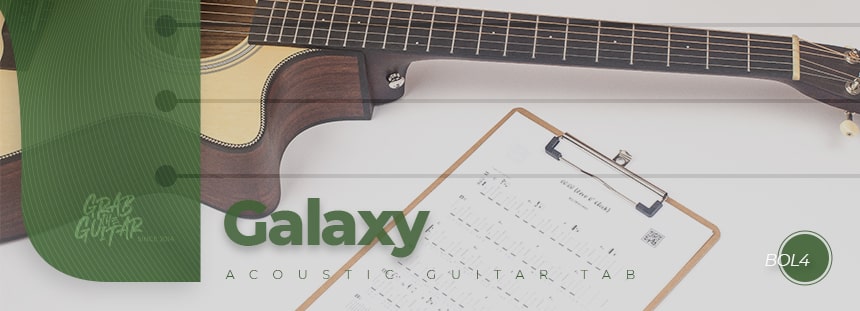 Galaxy by BOL4 guitar tab
