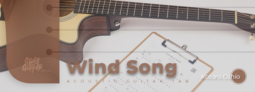 Wind Song by Kotaro Oshio guitar tab