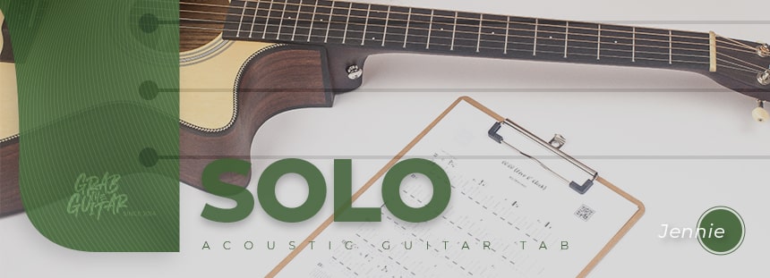 solo by jennie guitar tab