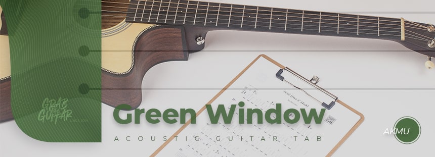 Green Window by AKMU guitar tab