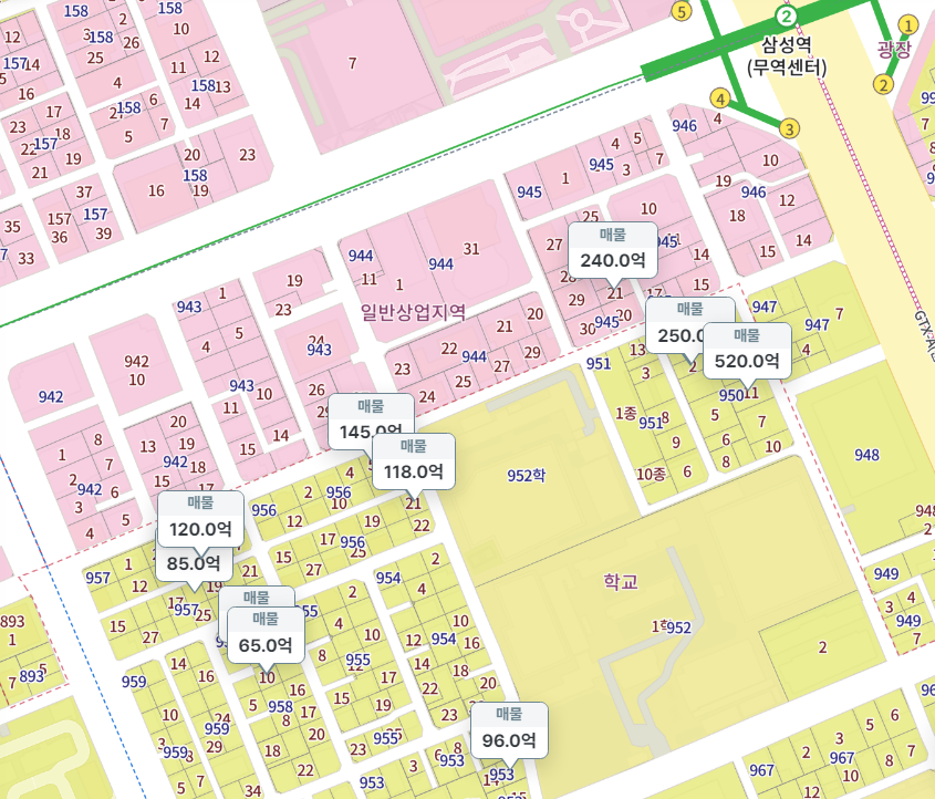 서울 강남구 대치동 삼성역 인근 지역 분석 리포트