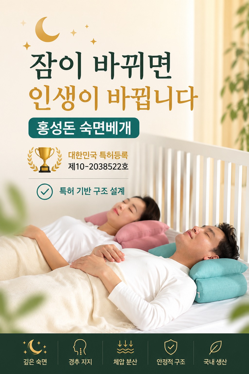 2개 주문 홍성돈 숙면베개 YTN 최강기업 황금나침반 베리굿베개 sbs biz 성공의정석꾼 TV조선 조선의사랑꾼 노래자랑 우승상품