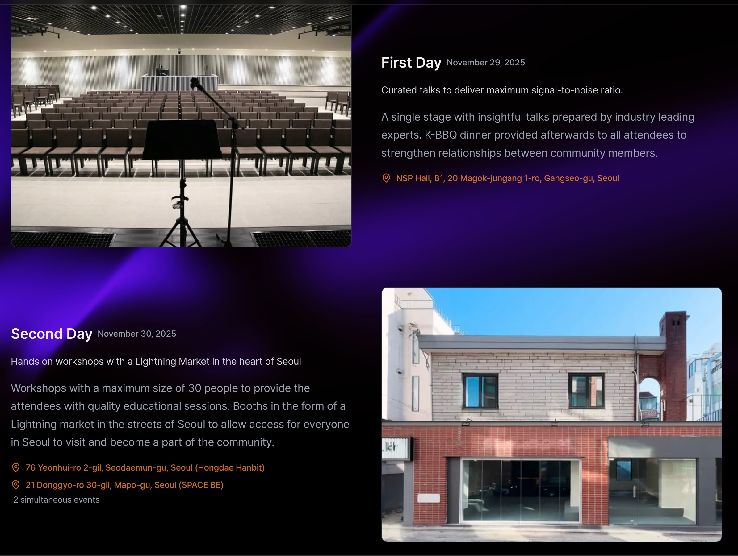 BCP 라이트닝 카페 영업 안내(251130) : 비트코인상점 프로메나드 - The Coffeehouse for Freedom