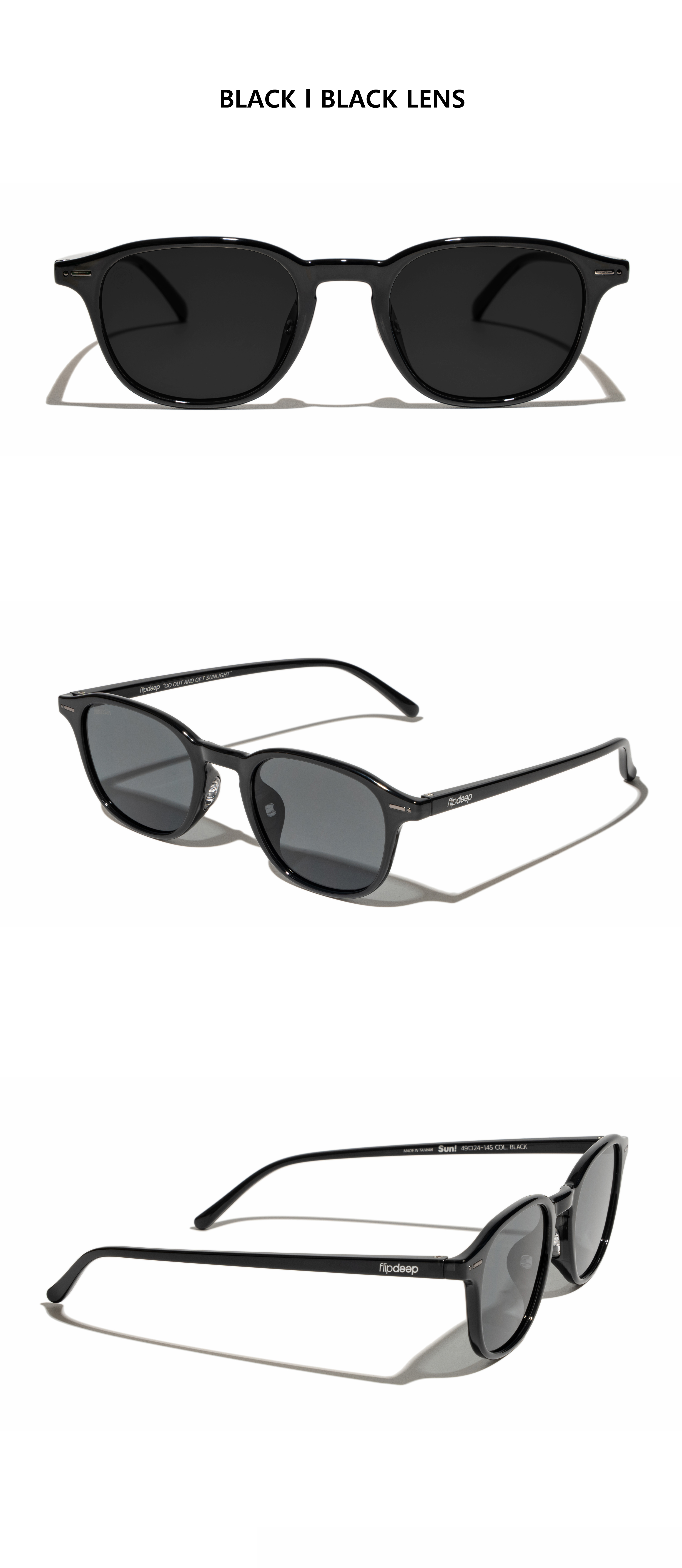 SUN! - BLACK (BLACK LENS)