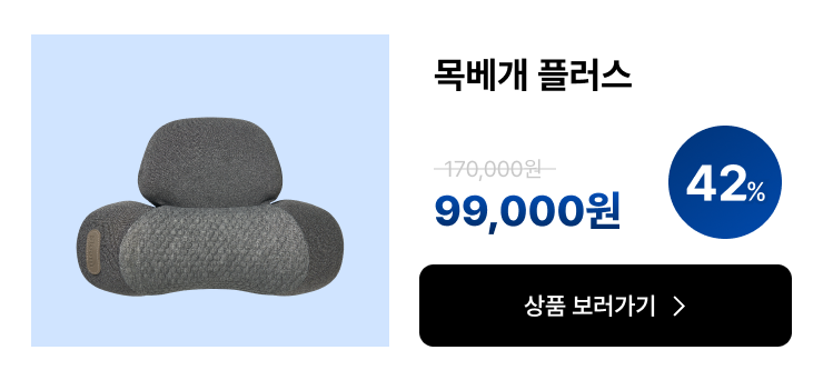 목베개 플러스