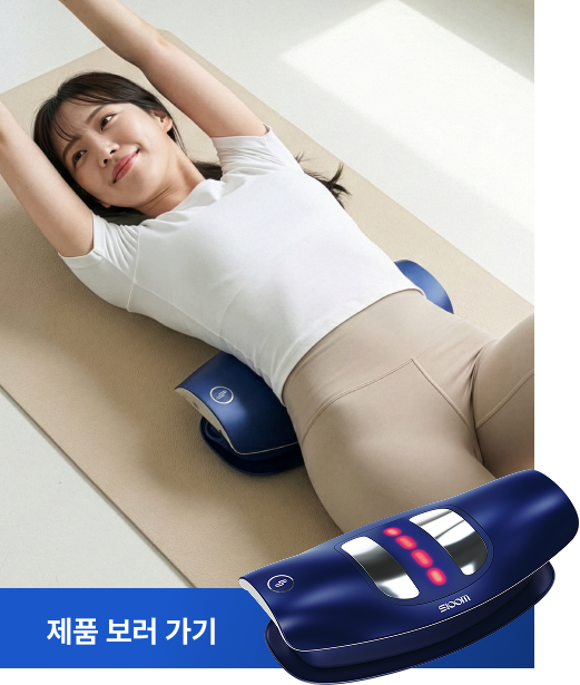 허리편한케어 V2 등 허리 마사지기