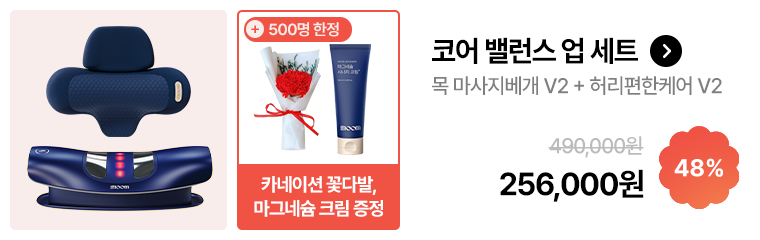 코어 밸런스 업 세트 마사지기