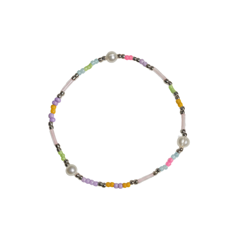 pastel pearl bracelet