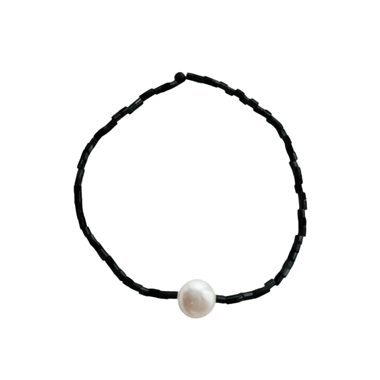 black pearl bracelet