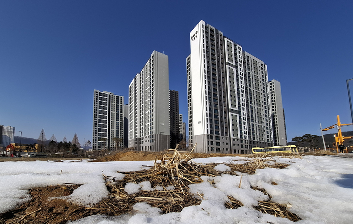  미분양 아파트. [매경DB]
