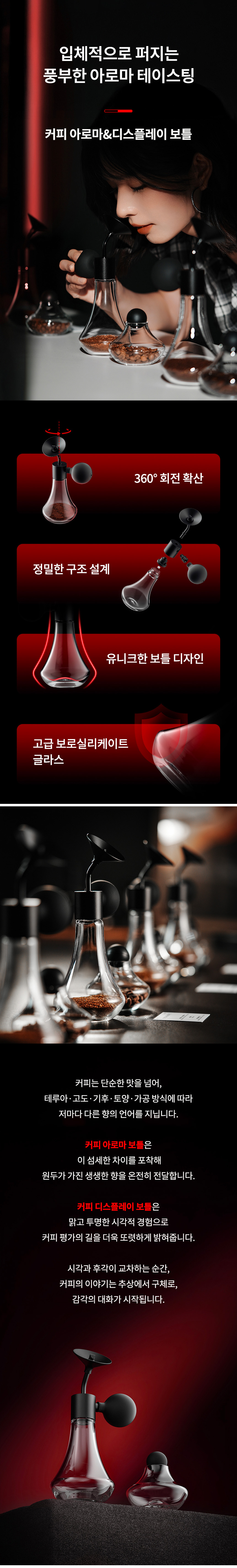 스프링 정압 템퍼 - 스테인리스 리플 58mm