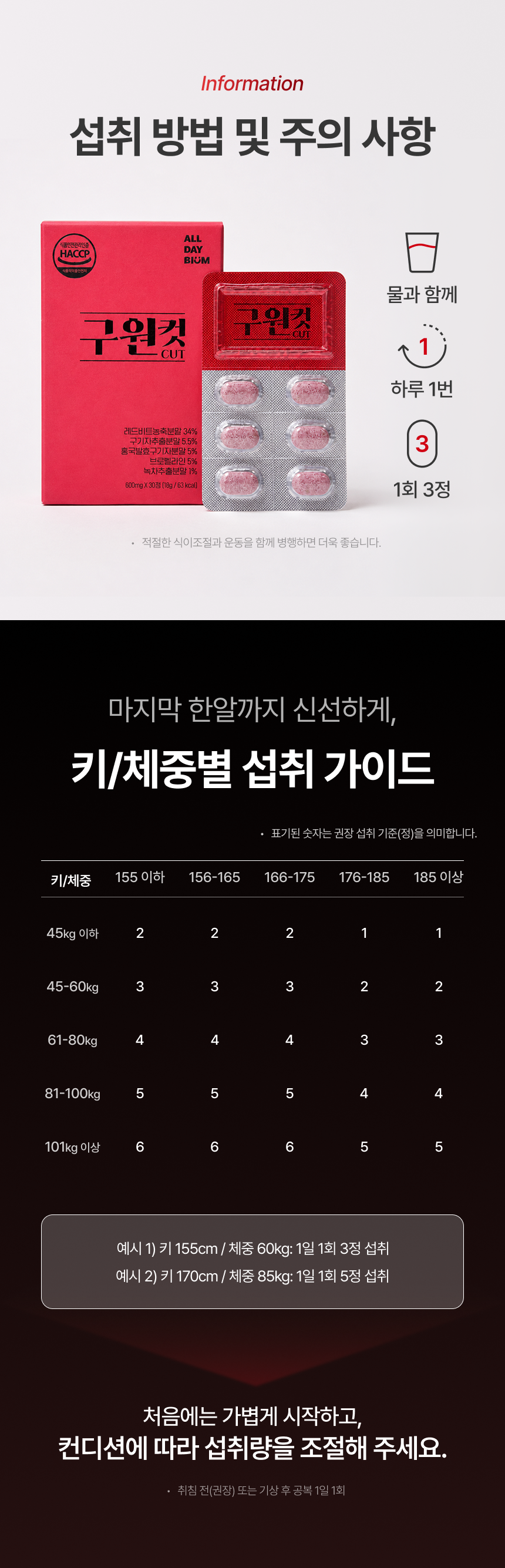 [광고 전용 비밀 특가] 구원컷 구기자 고함량 브로멜라인 레드비트