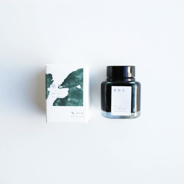 TAG STATIONERY / Kyo No Oto Inks Ryokuyuiro 깊은 초록