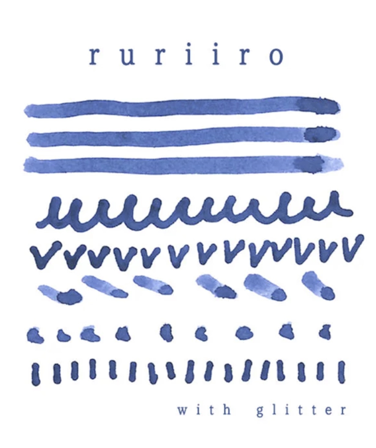 TAG STATIONERY / Kyo No Oto Inks ruriiro 깊은파랑