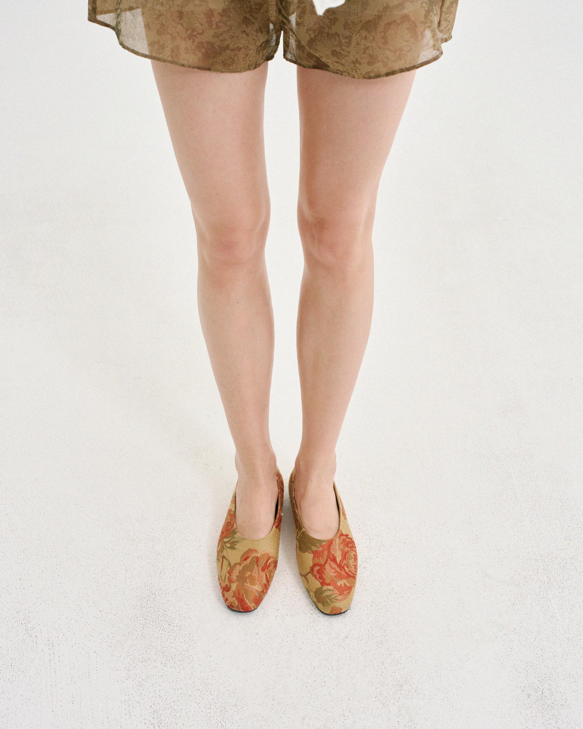 MARGO JACQUARD FLAT_ANTIQUE FLORAL