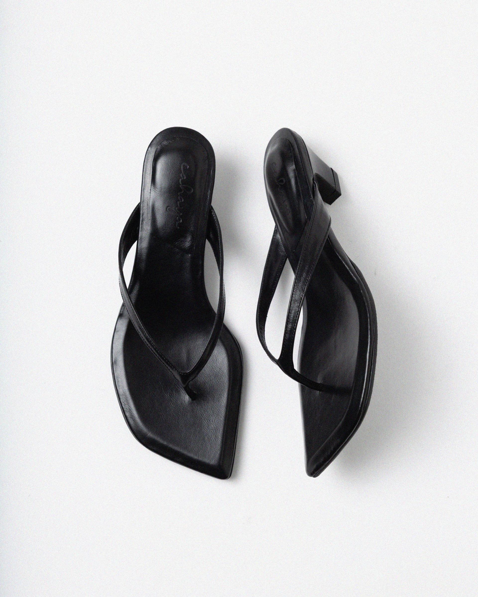 SELENE SLIM FLIP-FLOP_BLACK
