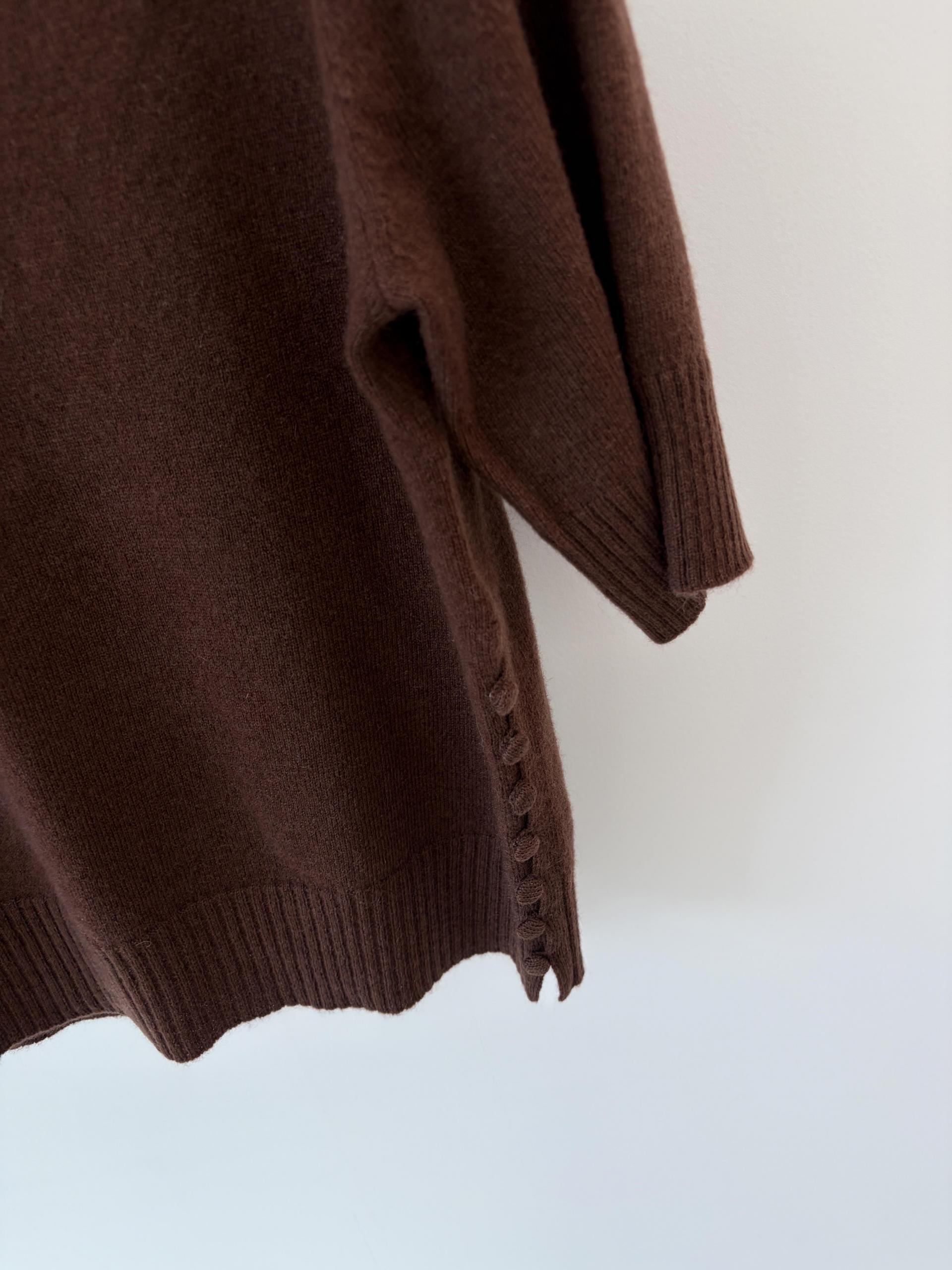 (수입) cashmere 100% botten knit (L사이즈)