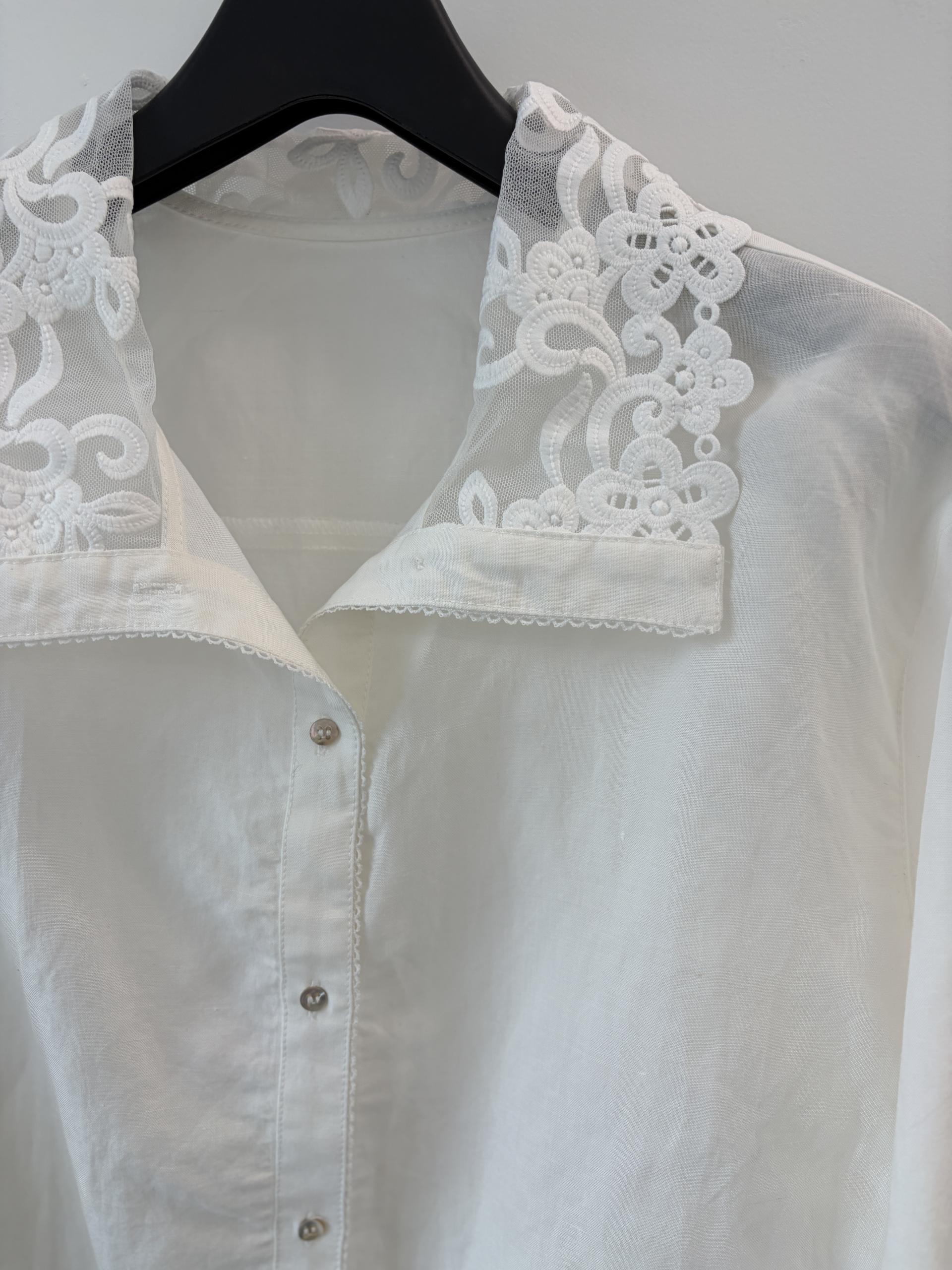 (수입) lace blouse