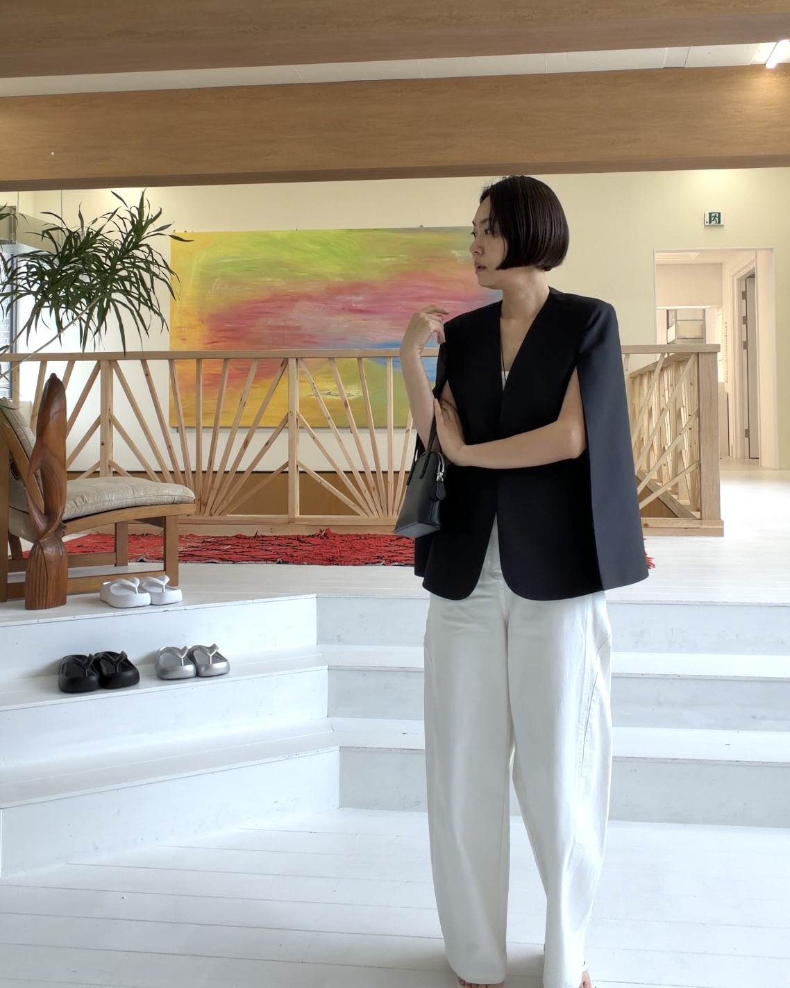 Cape wool silk jacket