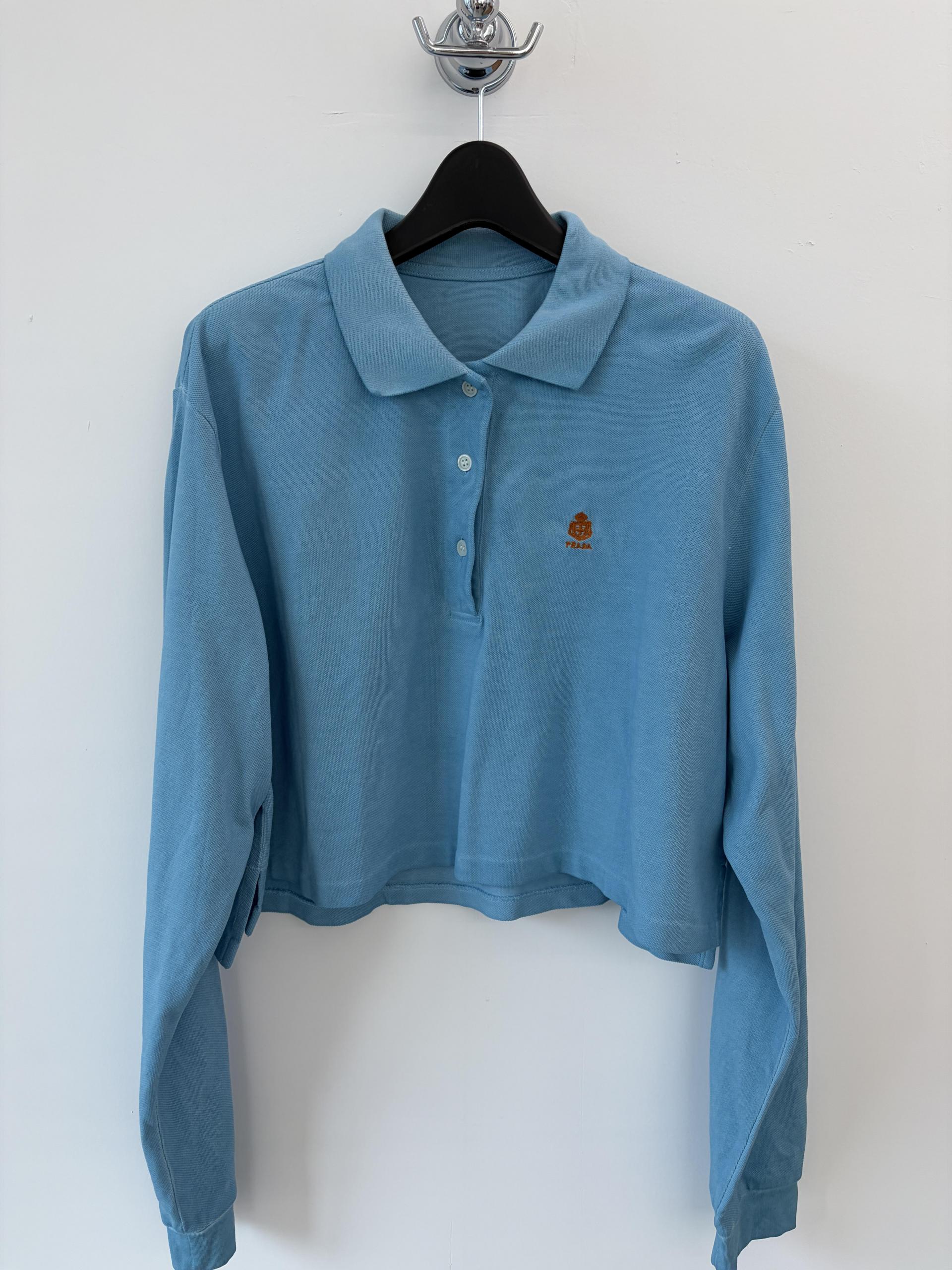 (수입) pra*** crop shirts