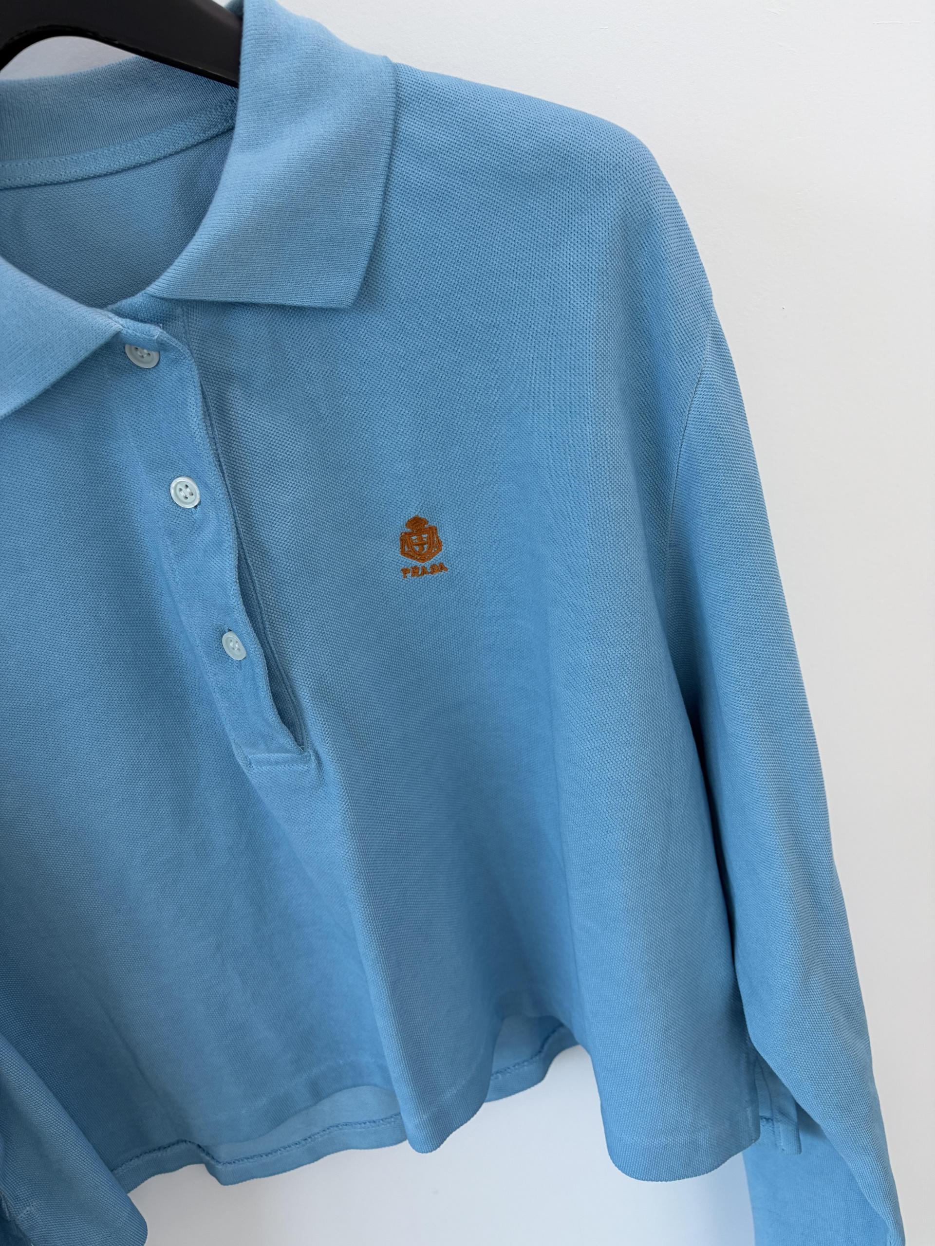 (수입) pra*** crop shirts