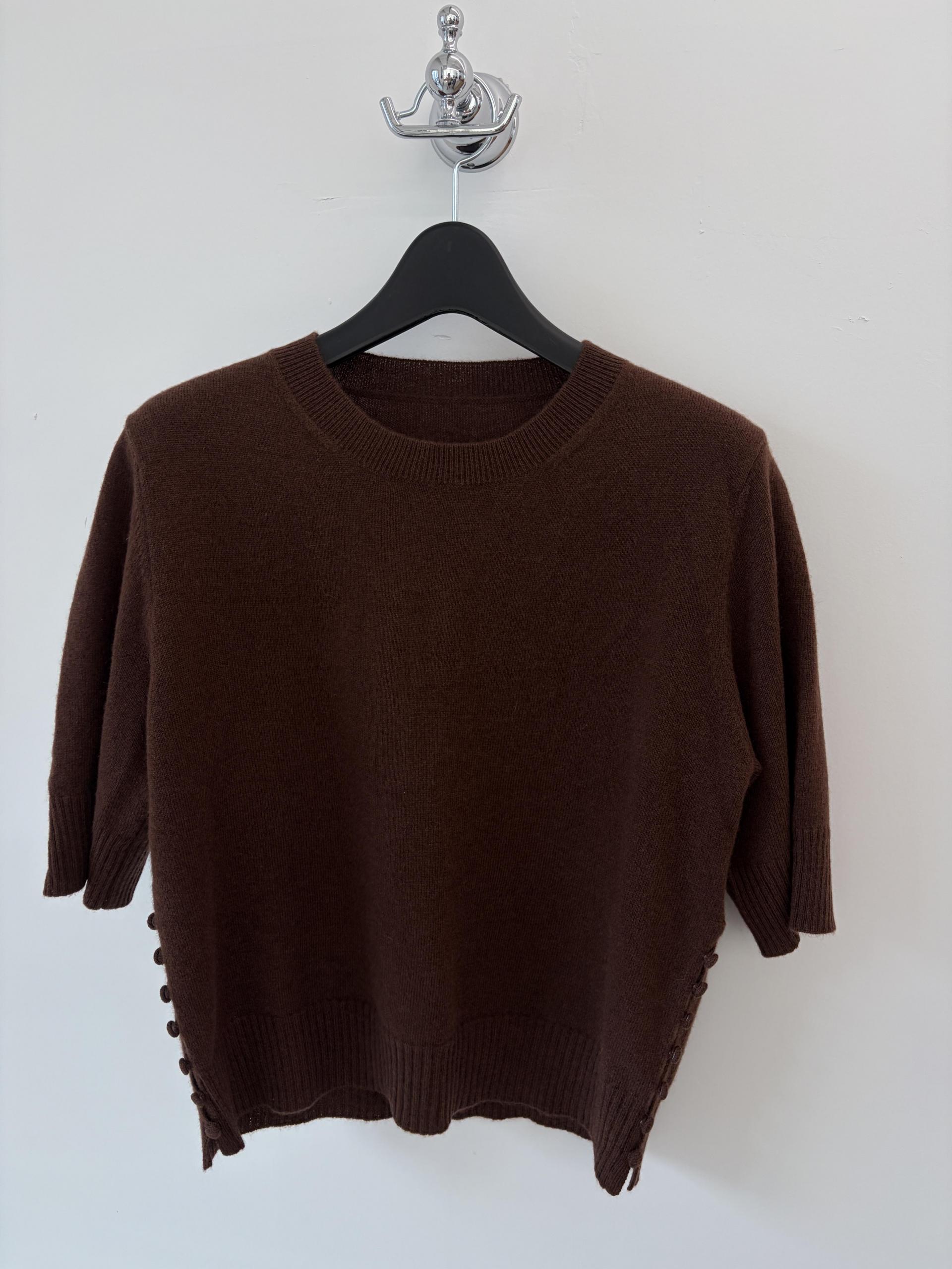 (수입) cashmere 100% botten knit (L사이즈)