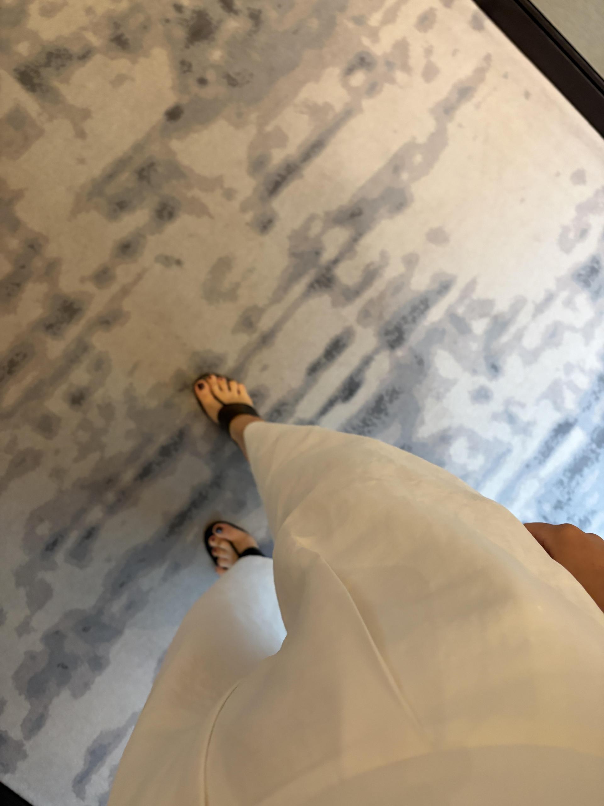 Wide slacks
