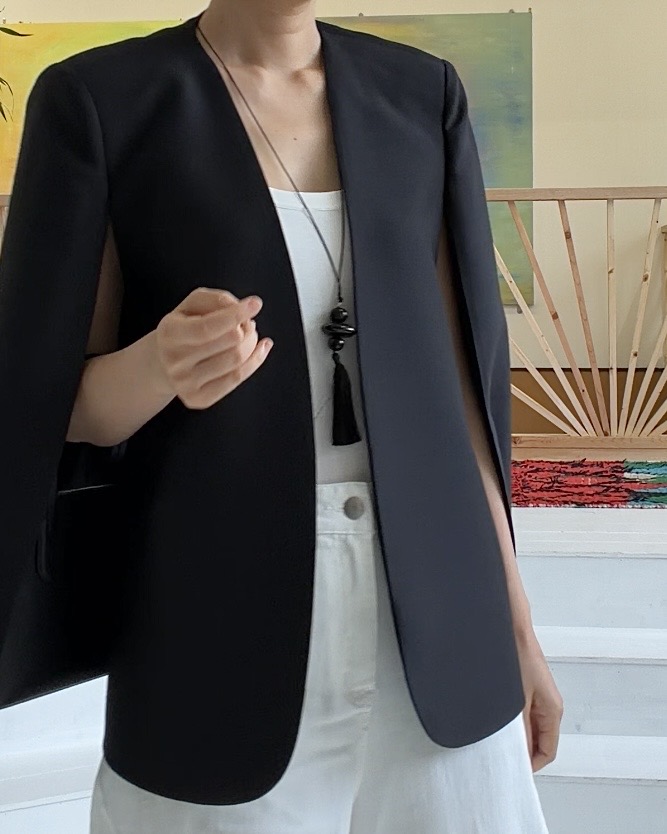 Cape wool silk jacket