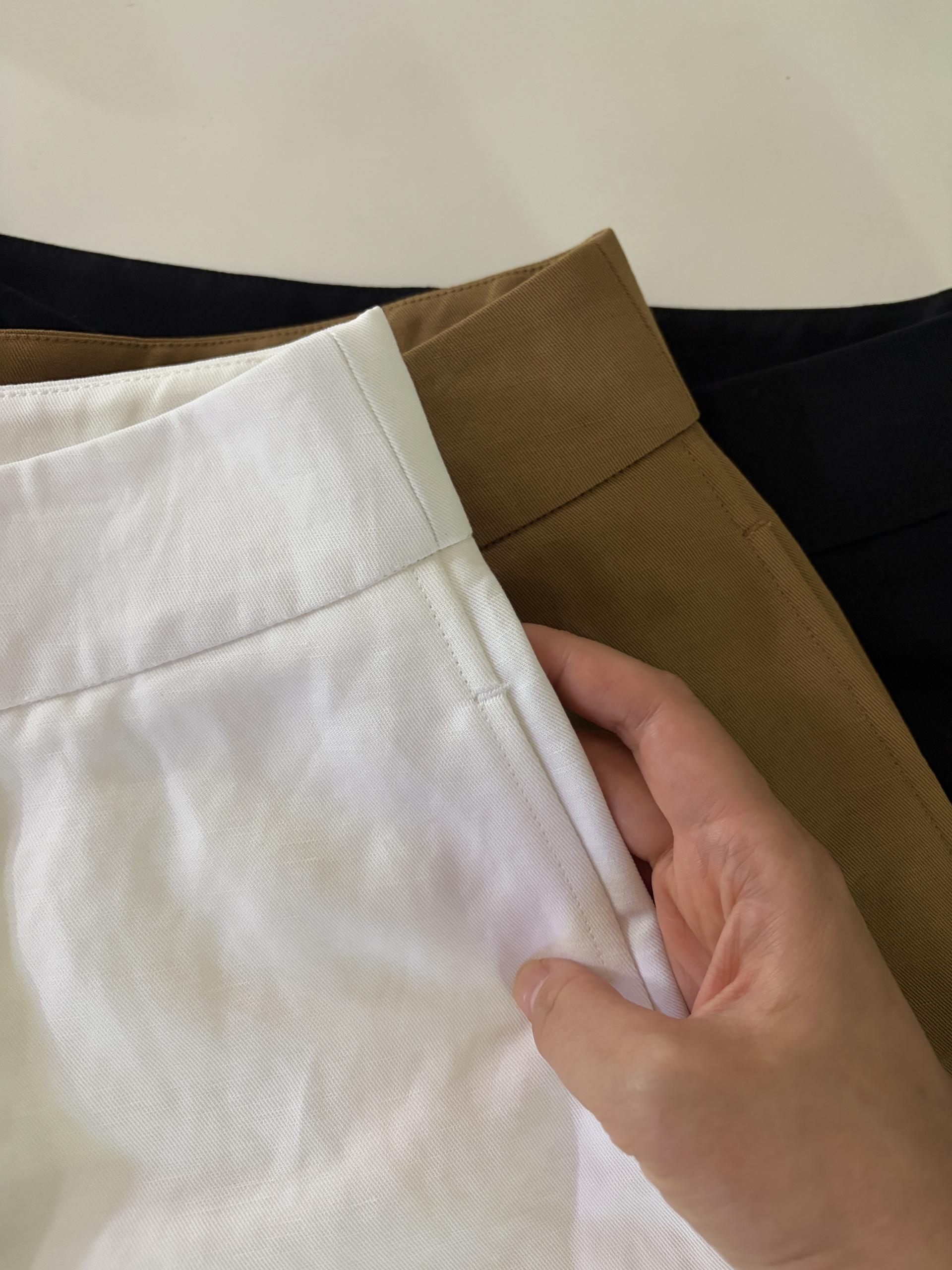 Wide slacks