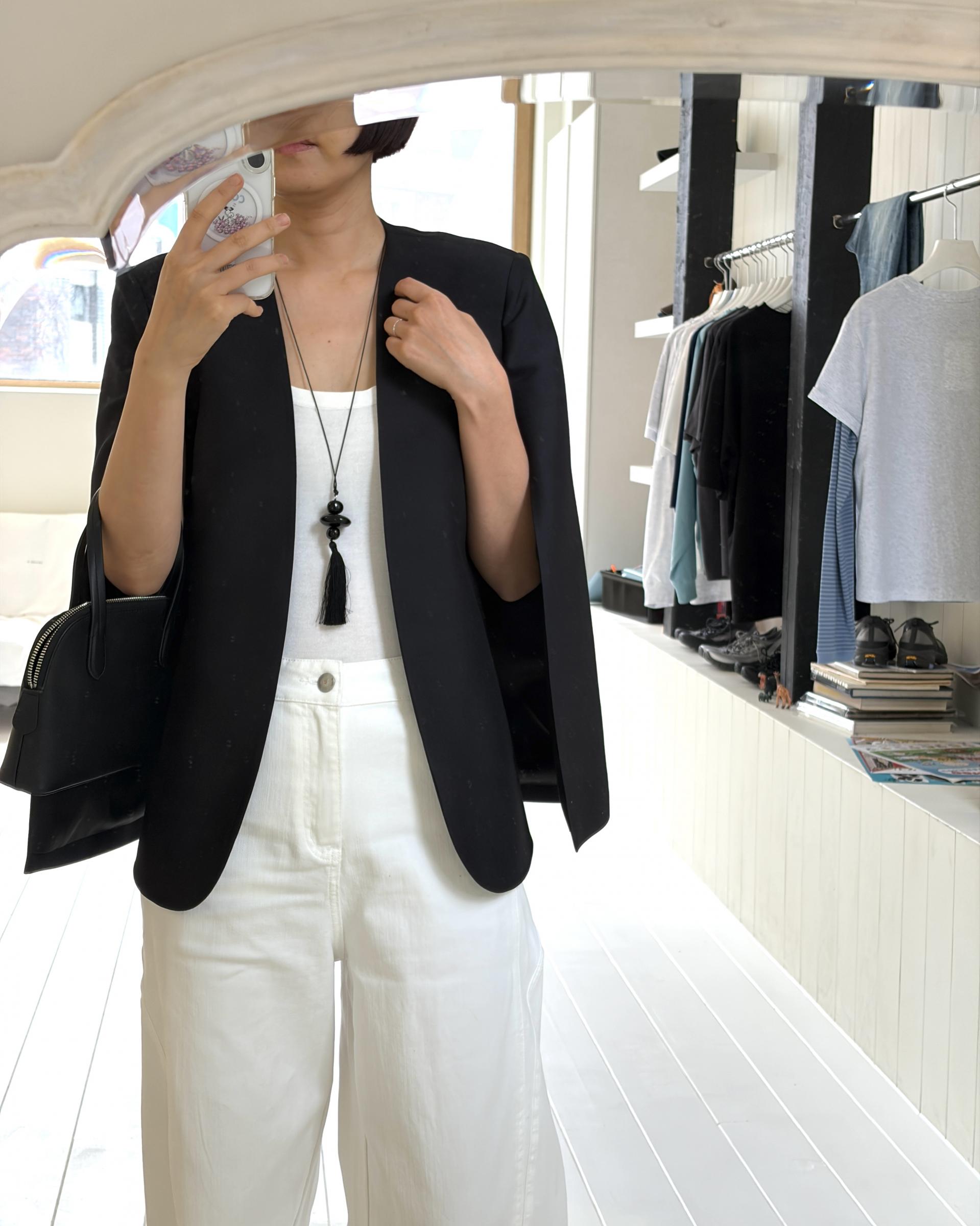 Cape wool silk jacket