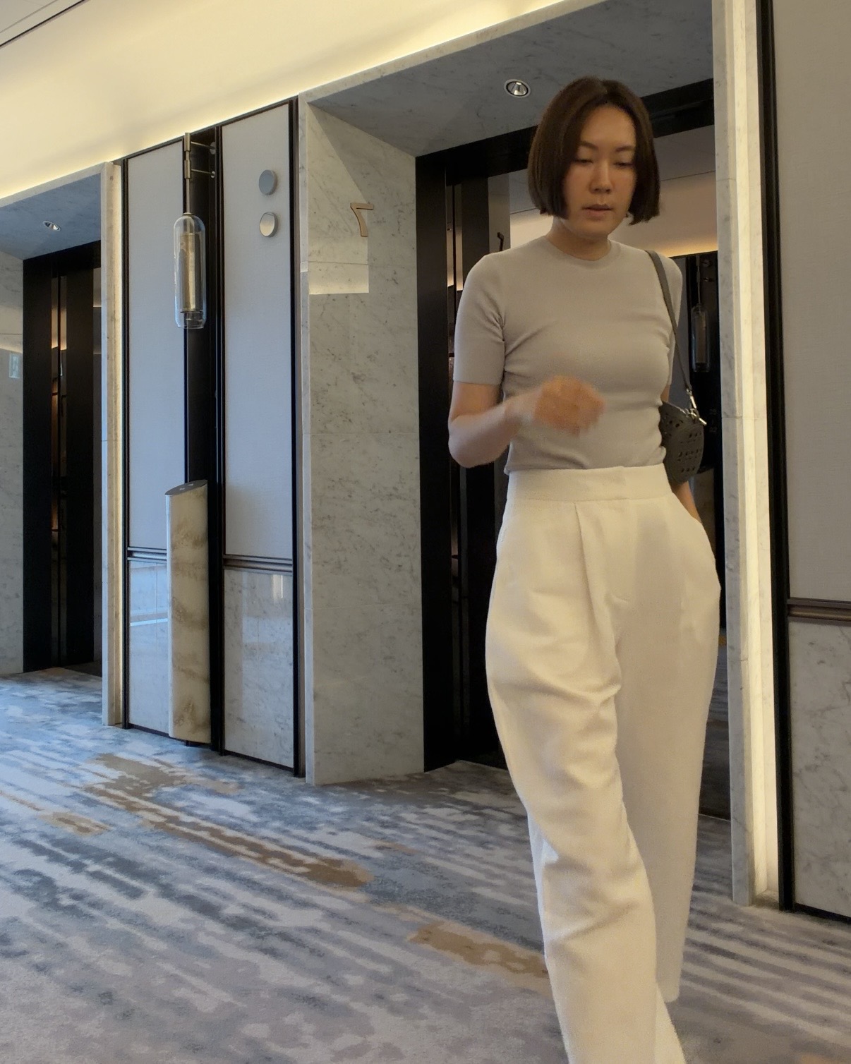 Wide slacks