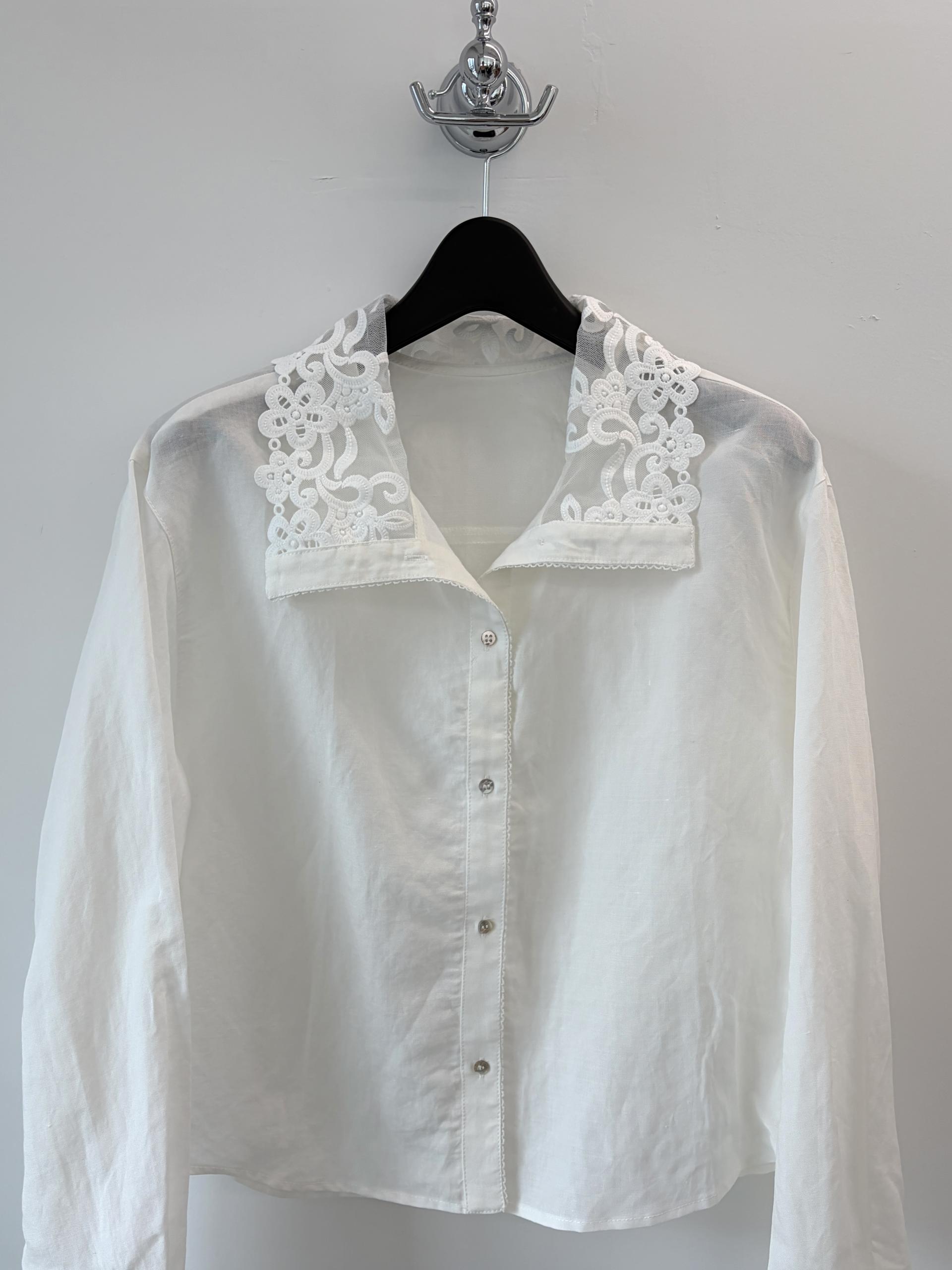 (수입) lace blouse