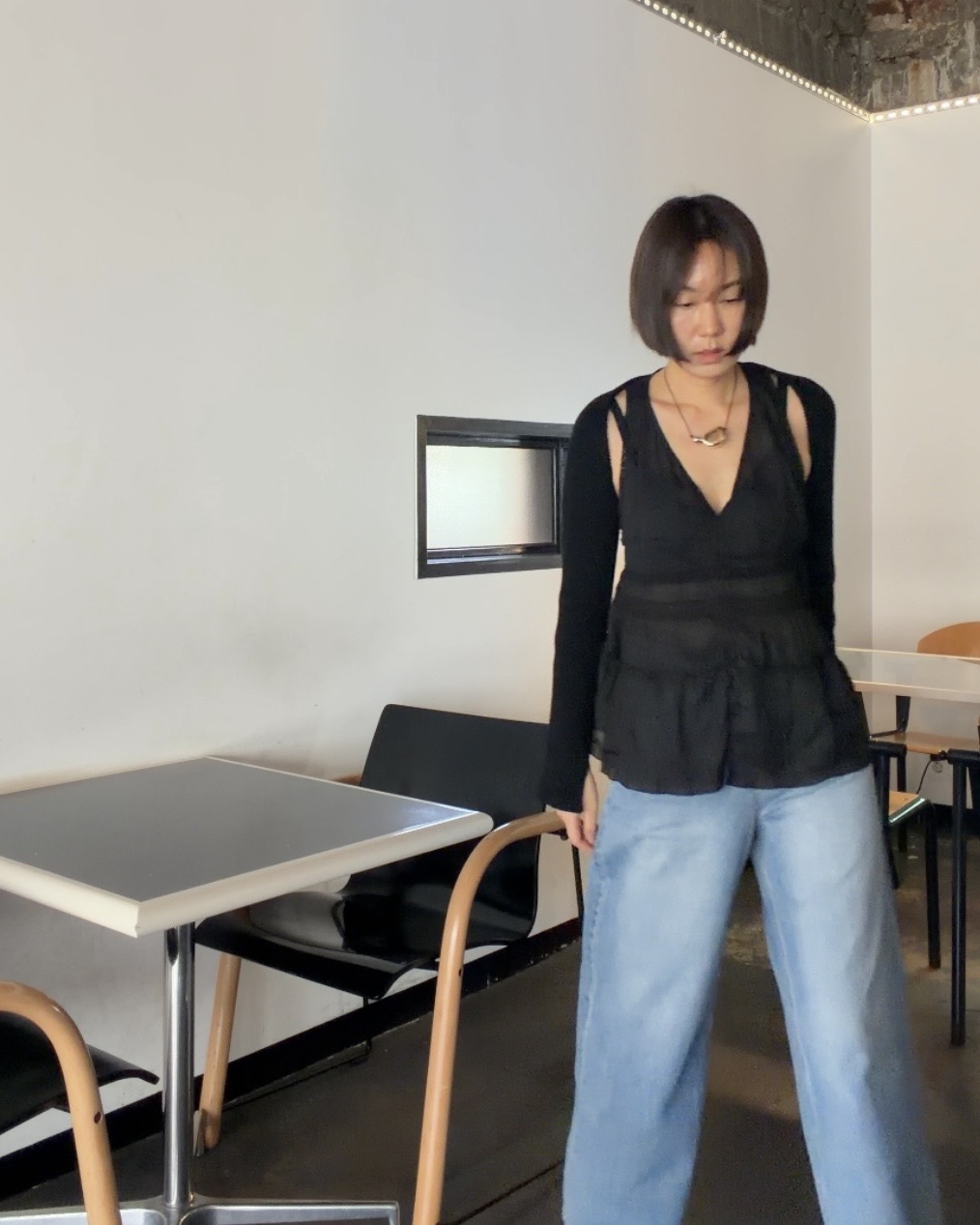 (수입) se** blouses (M사이즈)