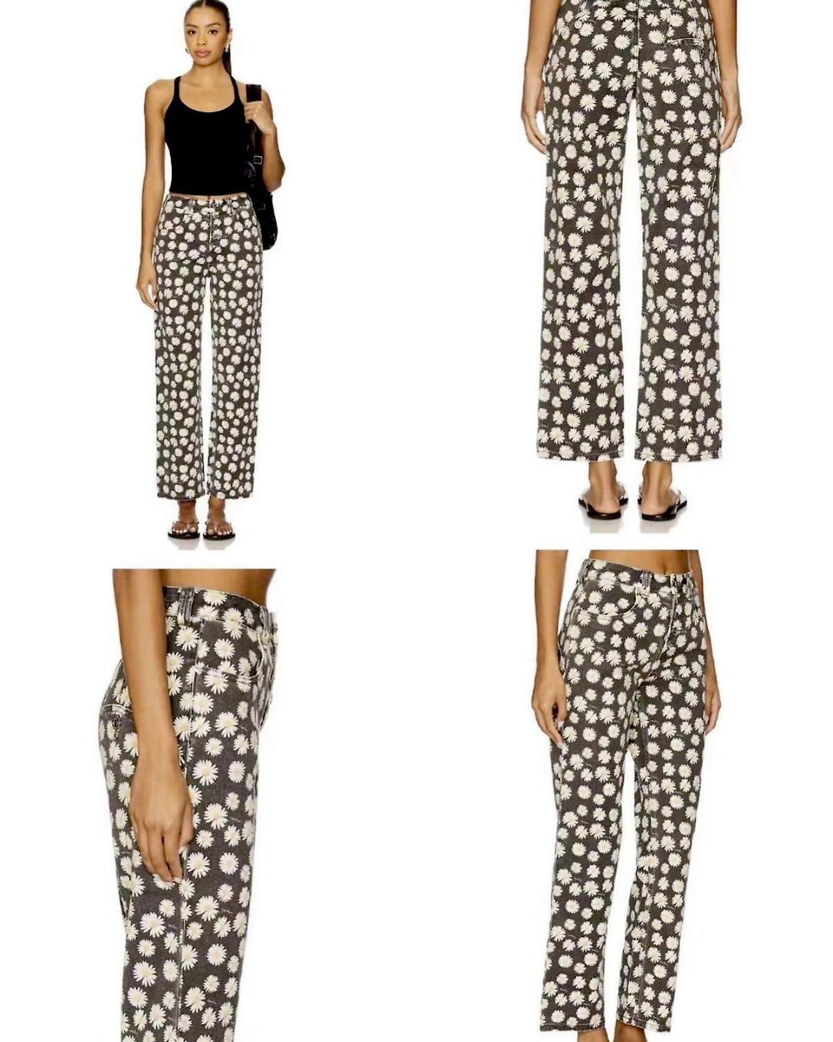 (수입) flower jeans (28-29사이즈)