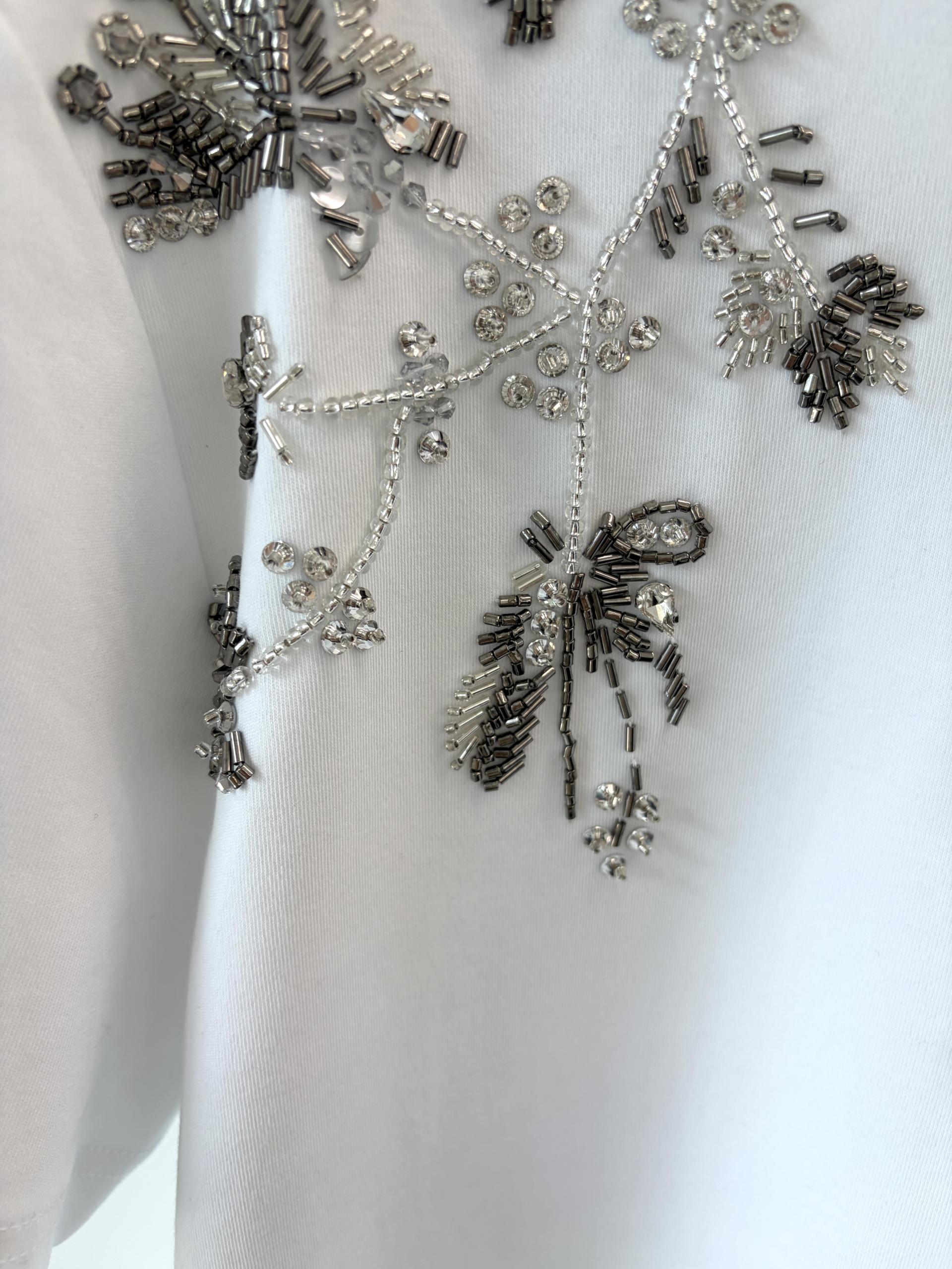 (수입) beads tee (M사이즈)