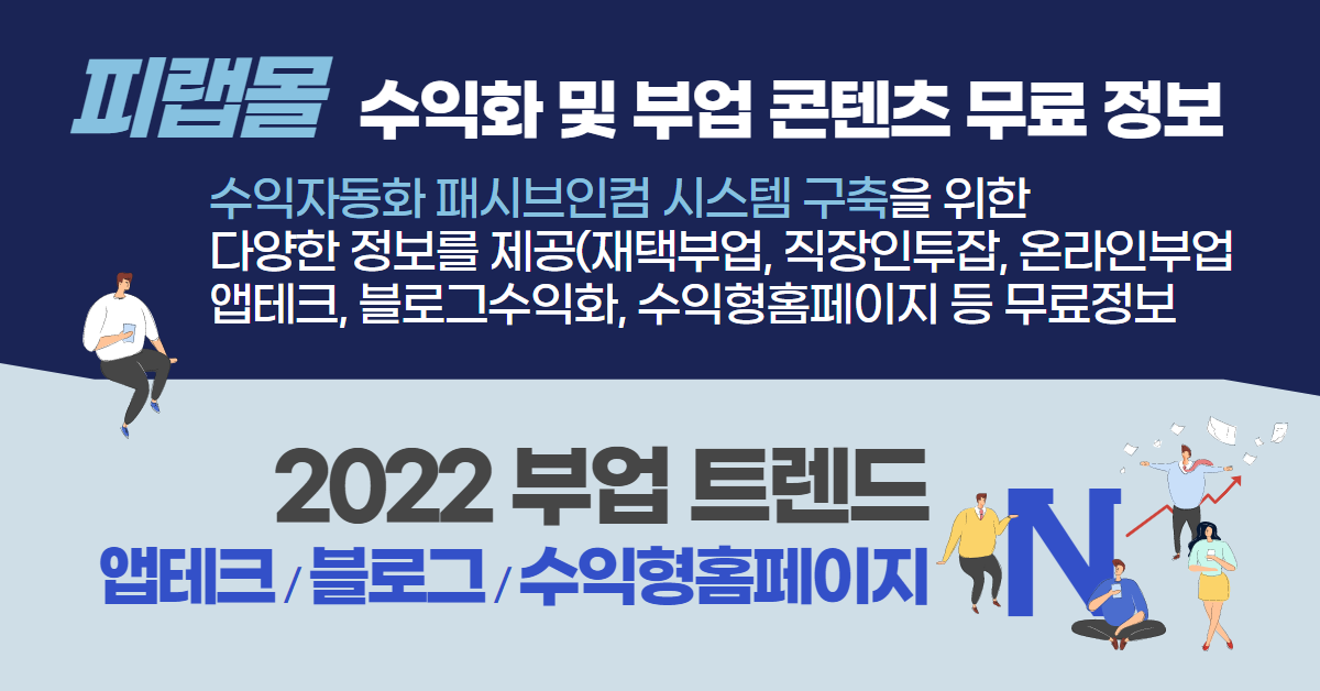 피랩몰 수익형 홈페이지