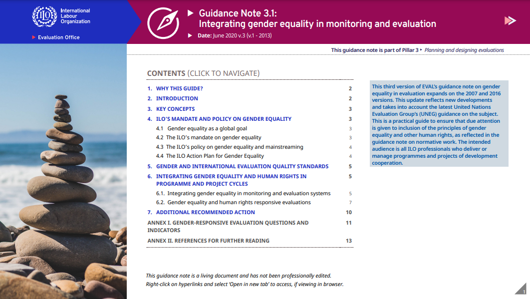 젠더 평등을 모니터링과 평가에 통합시키기 Integrating Gender Equality in Monitoring and ...
